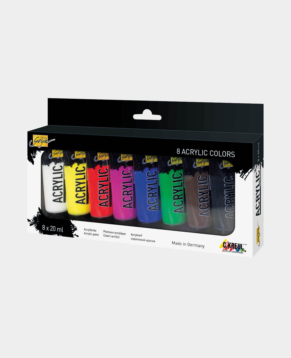 SOLO GOYA Acrylic 20 ml Tuben 8er Set