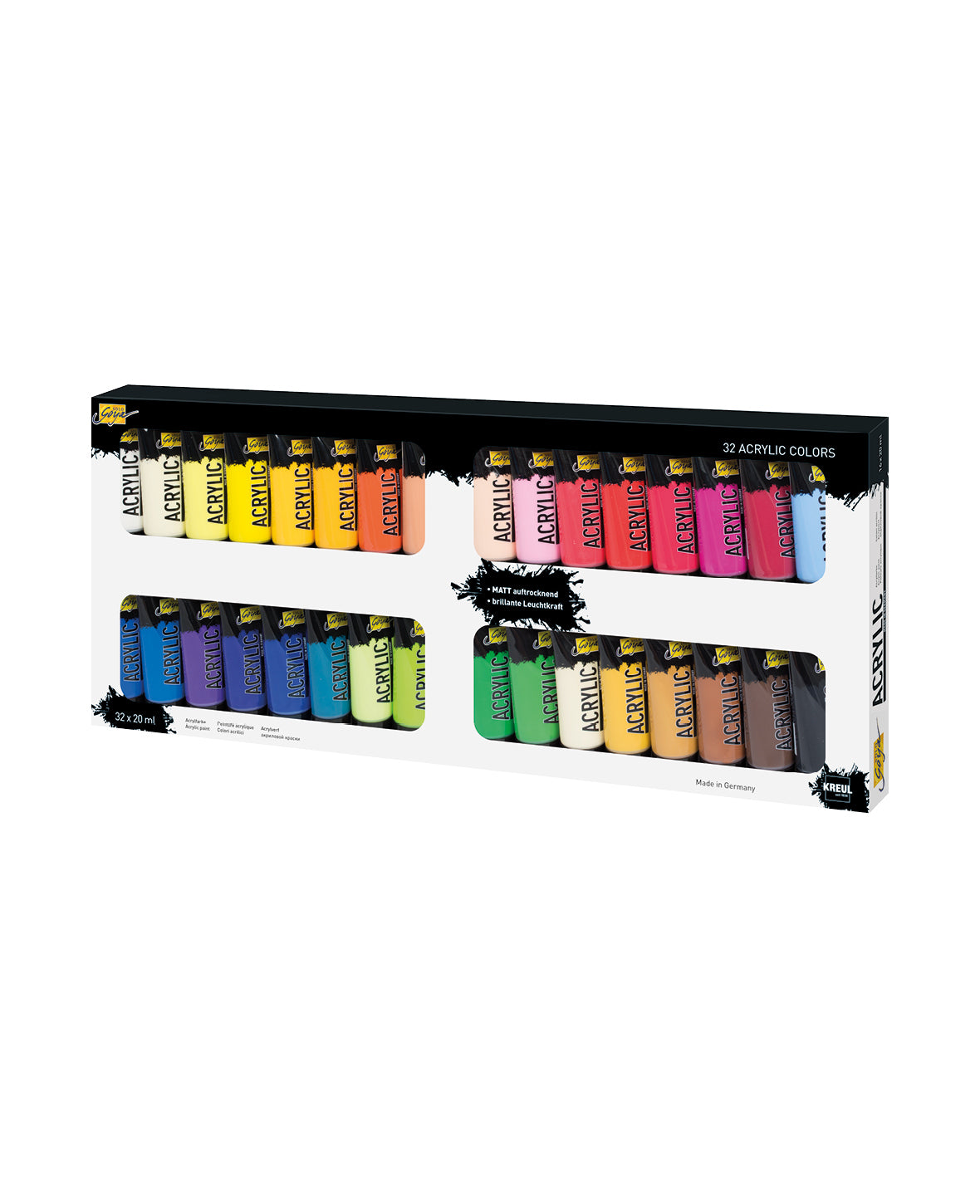 32-piece set SOLO GOYA Acrylic Tubes, 20 ml