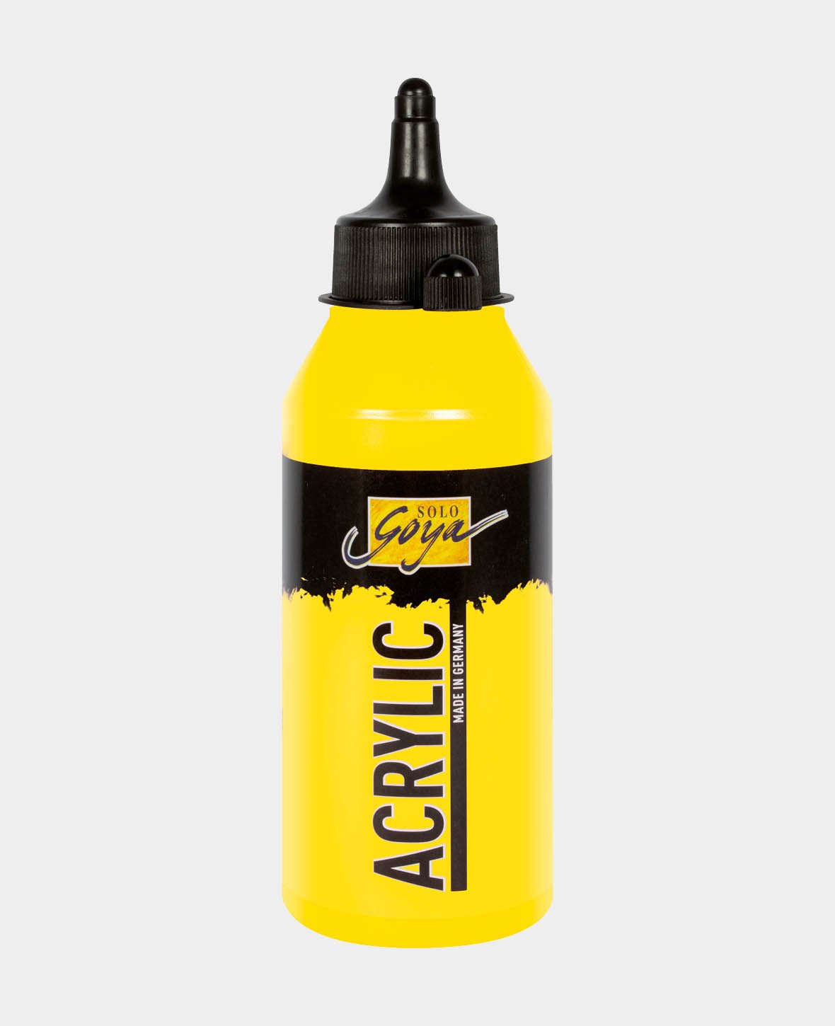 SOLO GOYA Acrylic Paint, Real Light Yellow, 250 ml