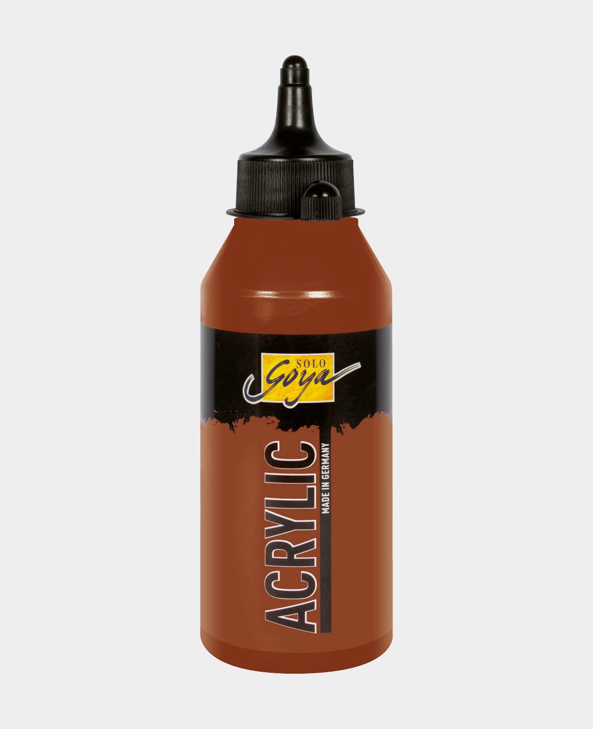 SOLO GOYA Peinture Acrylique, Marron Foncé, 250 ml