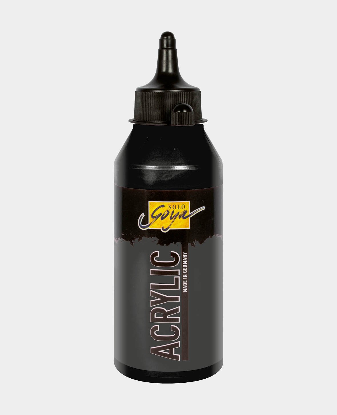 SOLO GOYA Acrylfarbe, Schwarz, 250 ml