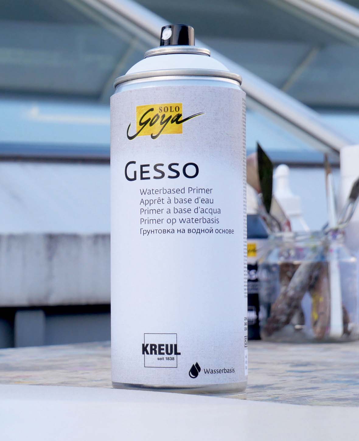 SOLO GOYA Gesso White Spray