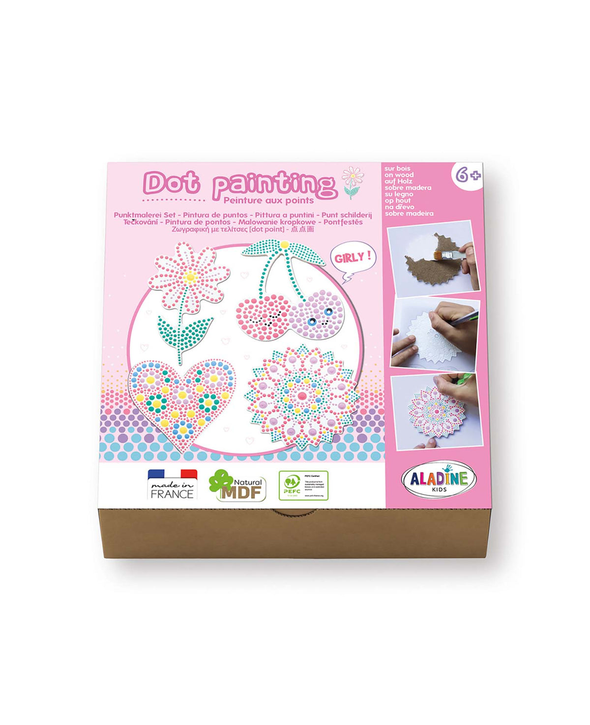 Dot Painting Set Girly