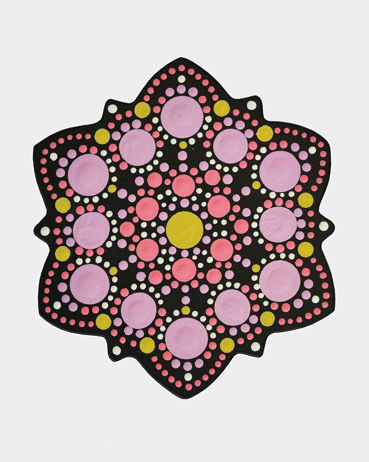 Dot painting MDF Form u.Schablone 10cm,4