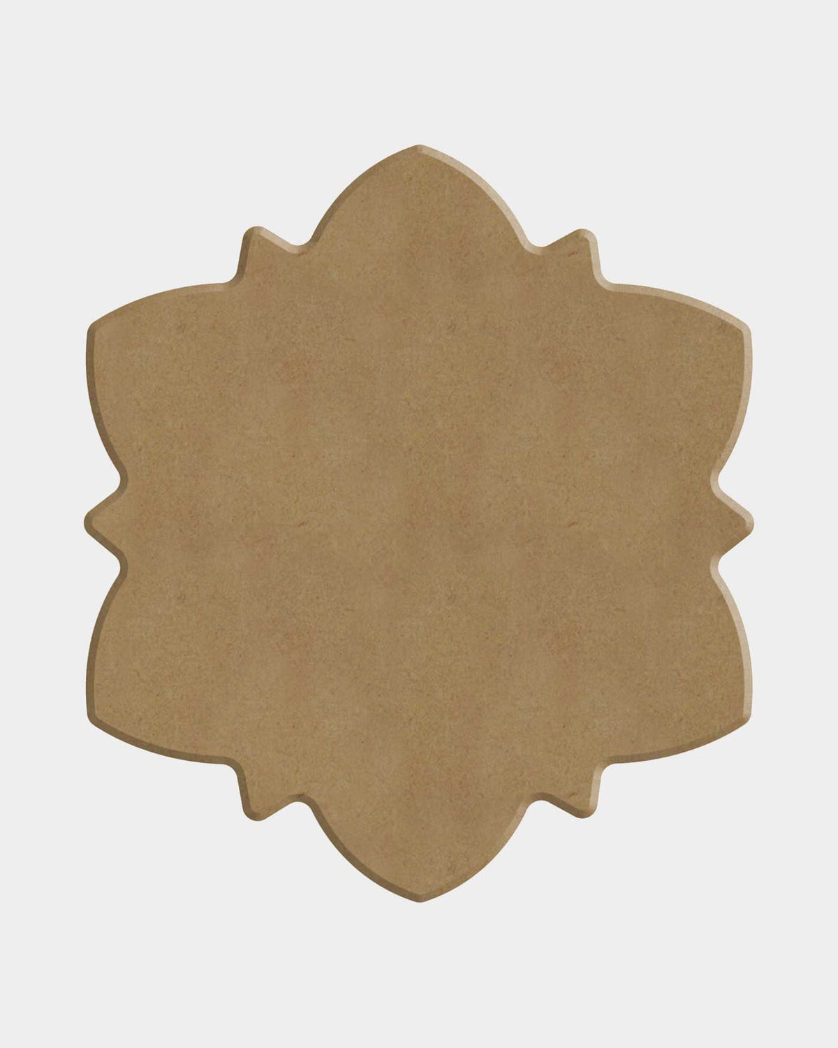 Dot Painting MDF Shape and Stencil 10cm,4
