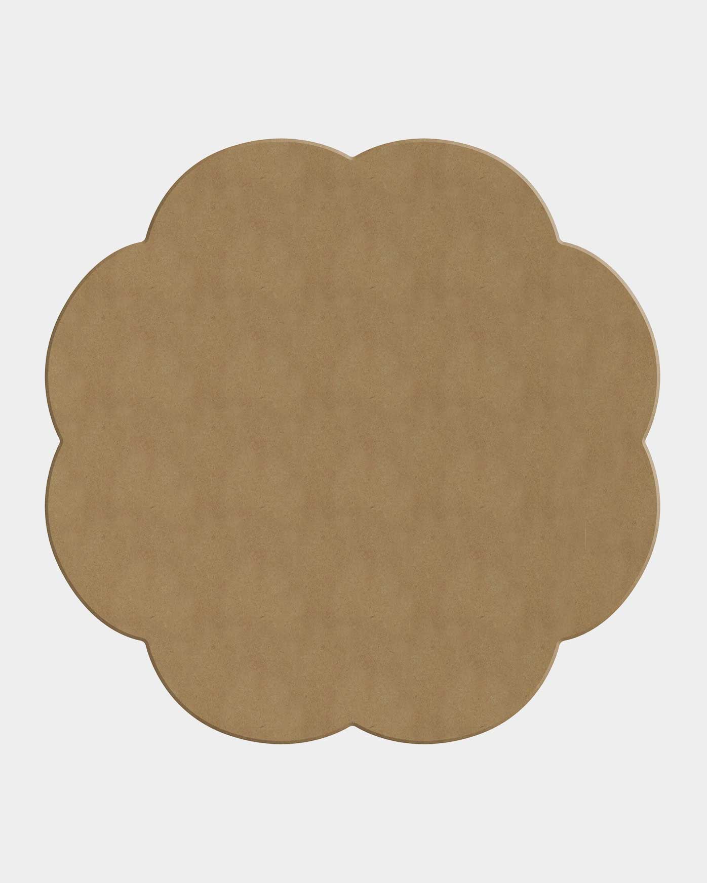 Peinture au point Forme et pochoir MDF 20 cm, 4