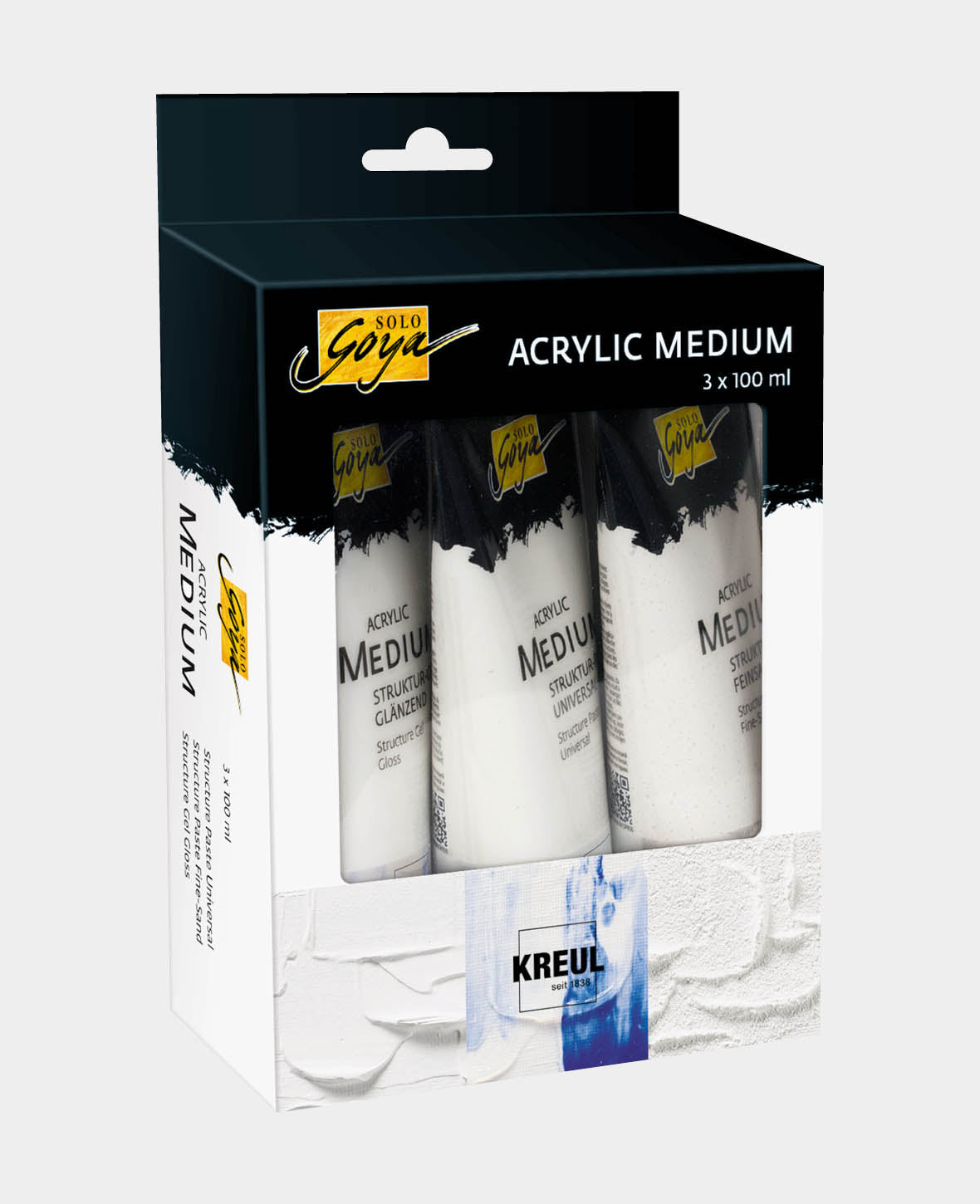 SOLO GOYA Acrylic Medium Set of 3