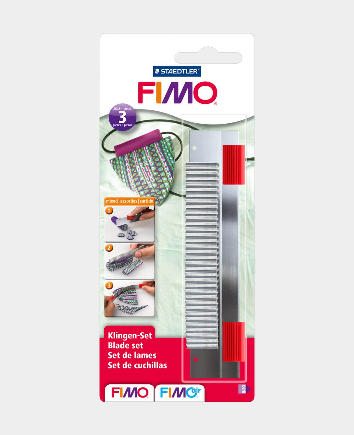 FIMO® Klingen-Set mixed, 3 tlg.