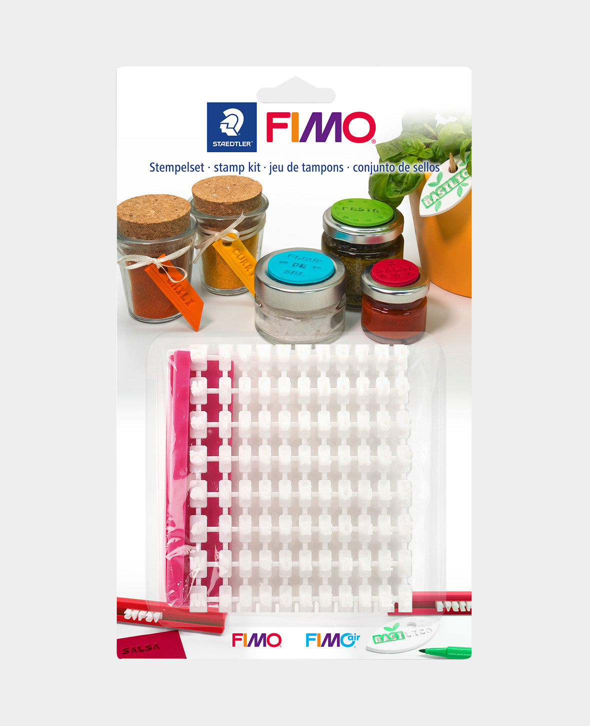 FIMO® Stempelset-Buchstaben+Zahlen