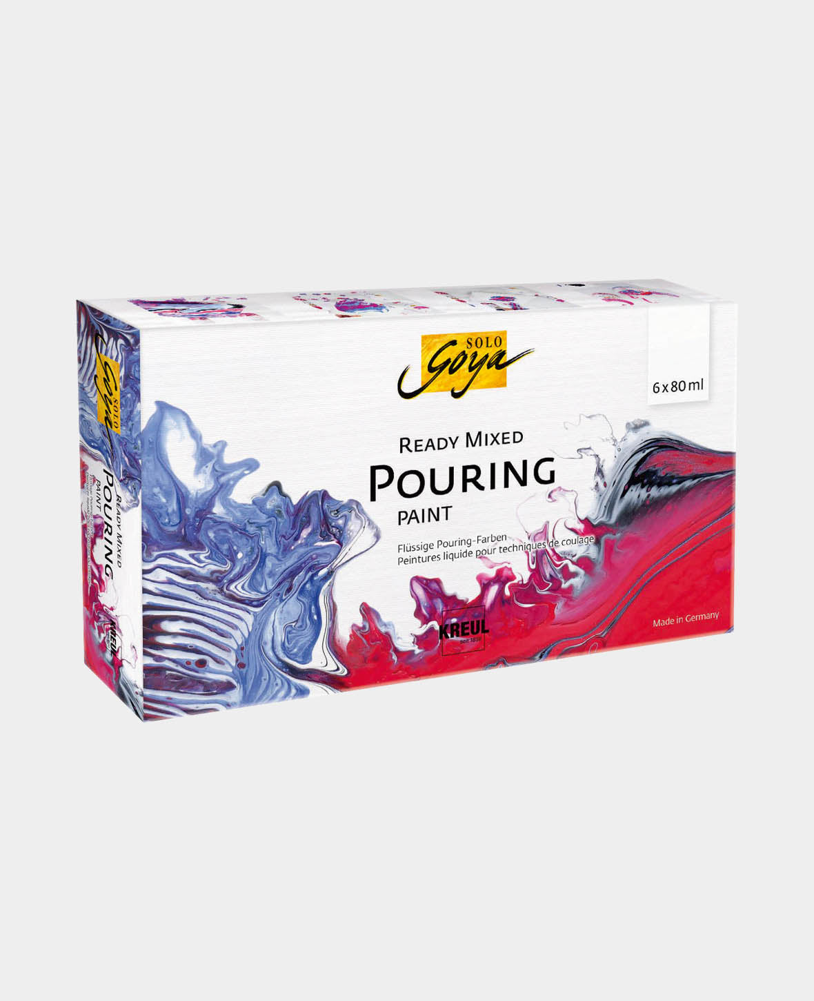 SOLO GOYA Ready Mixed Pouring 6-piece set 80ml