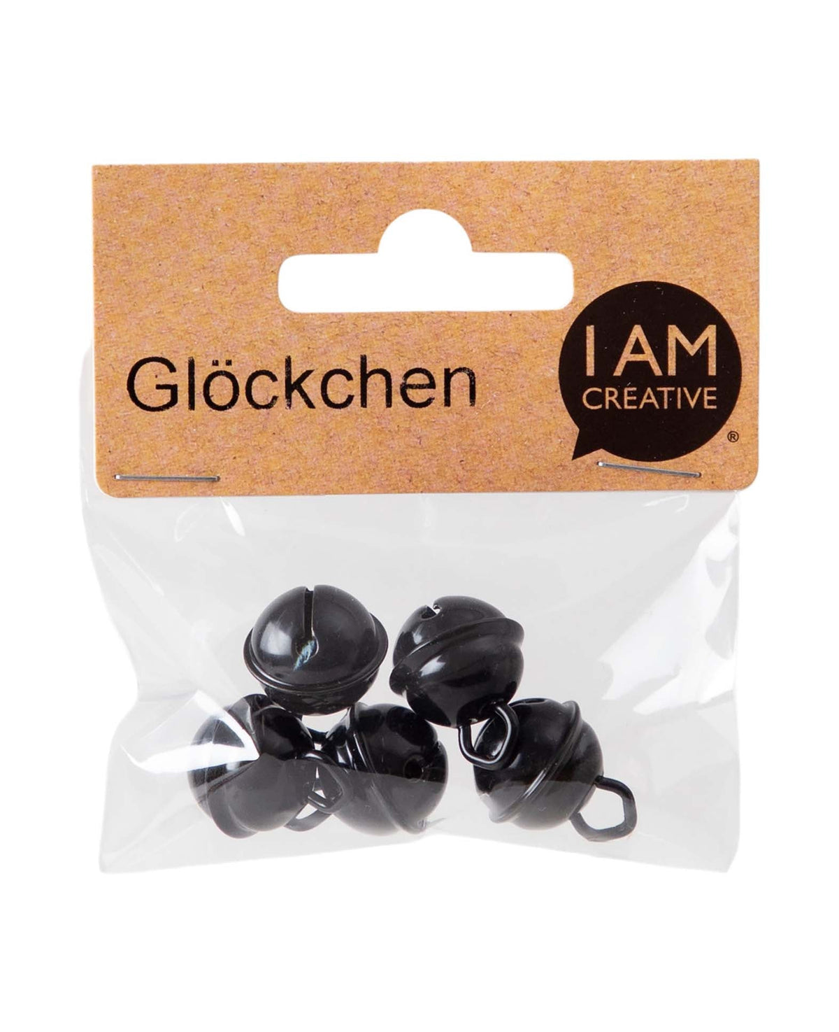 Petites clochettes 15mm noires