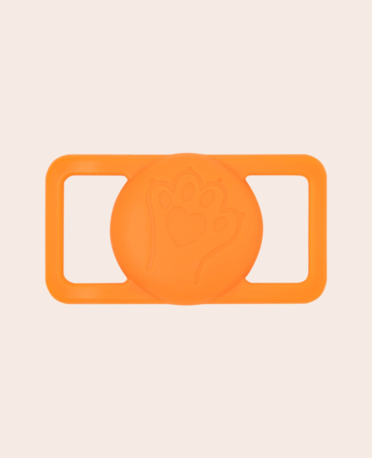 AirTag Hundehalsband Halter orange