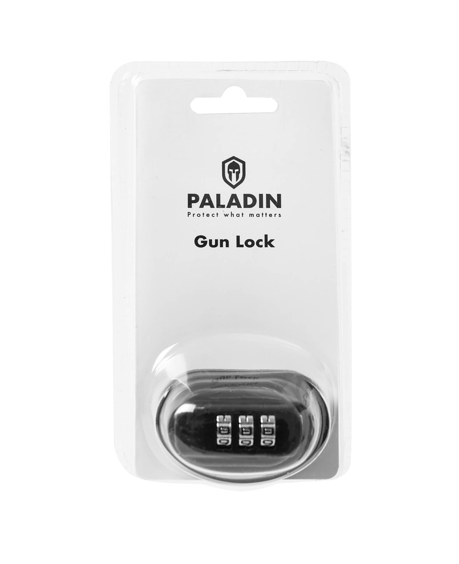 Paladin Abzugsschloss, Gun Lock Zahlenwaffenschloss, mit Zahlenkombination, 6.5x4.0x6.5cm