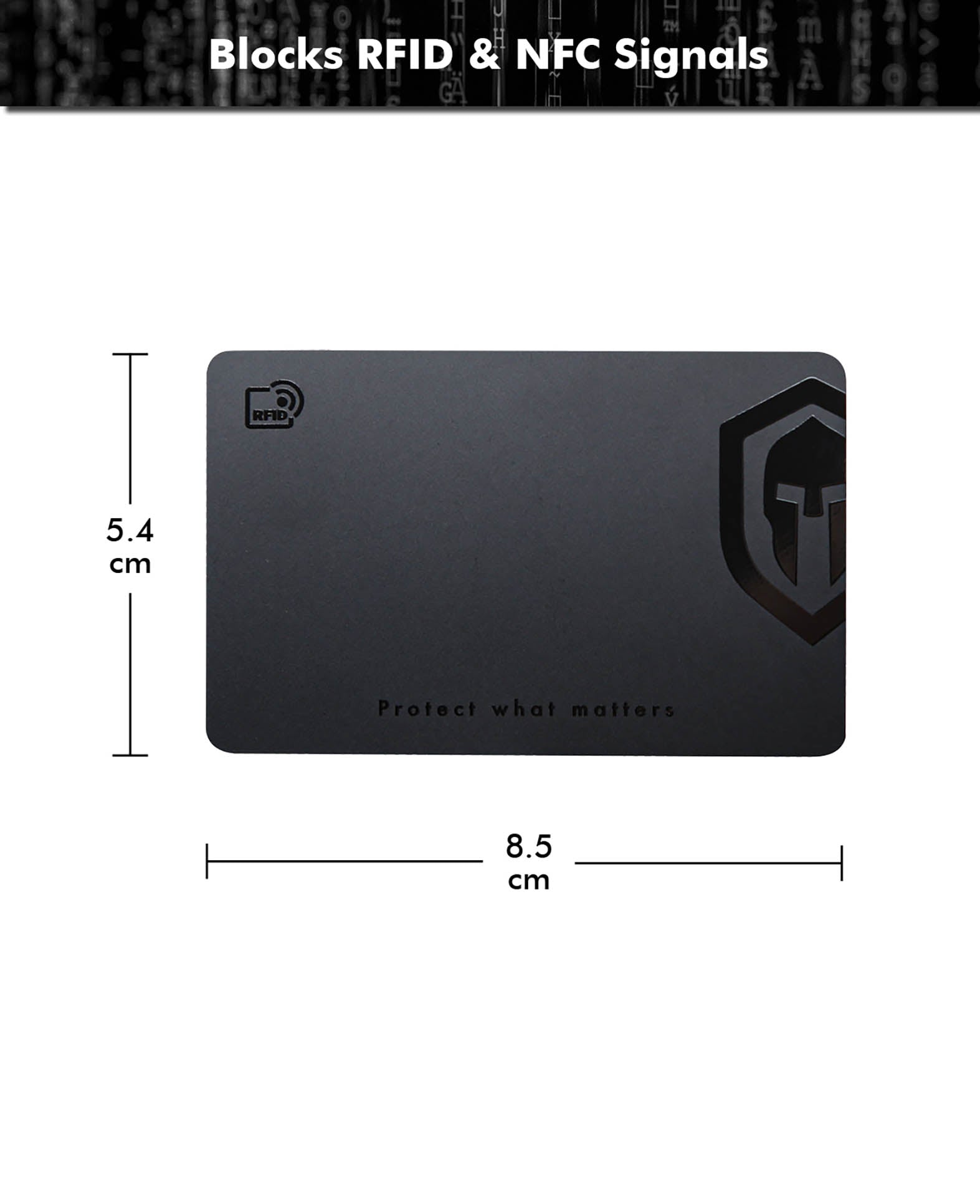 Paladin NFC/RFID Blocker Card, Schutz vor Datendiebstahl