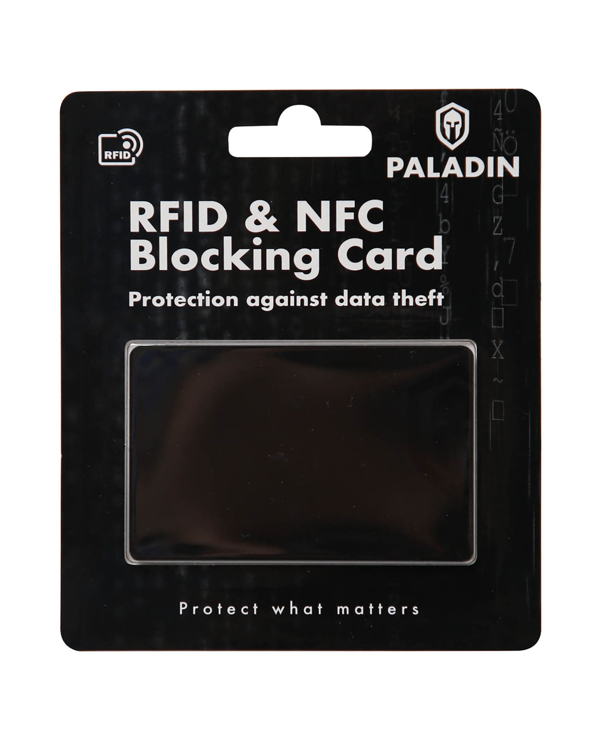 Paladin NFC/RFID Blocker Card, Schutz vor Datendiebstahl