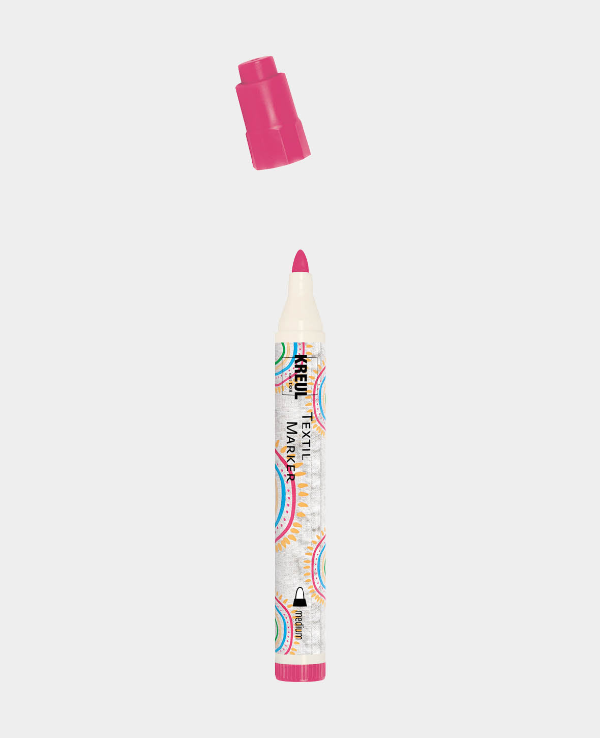 KREUL Javana texi mäx Sunny medium für helle Stoffe Pink