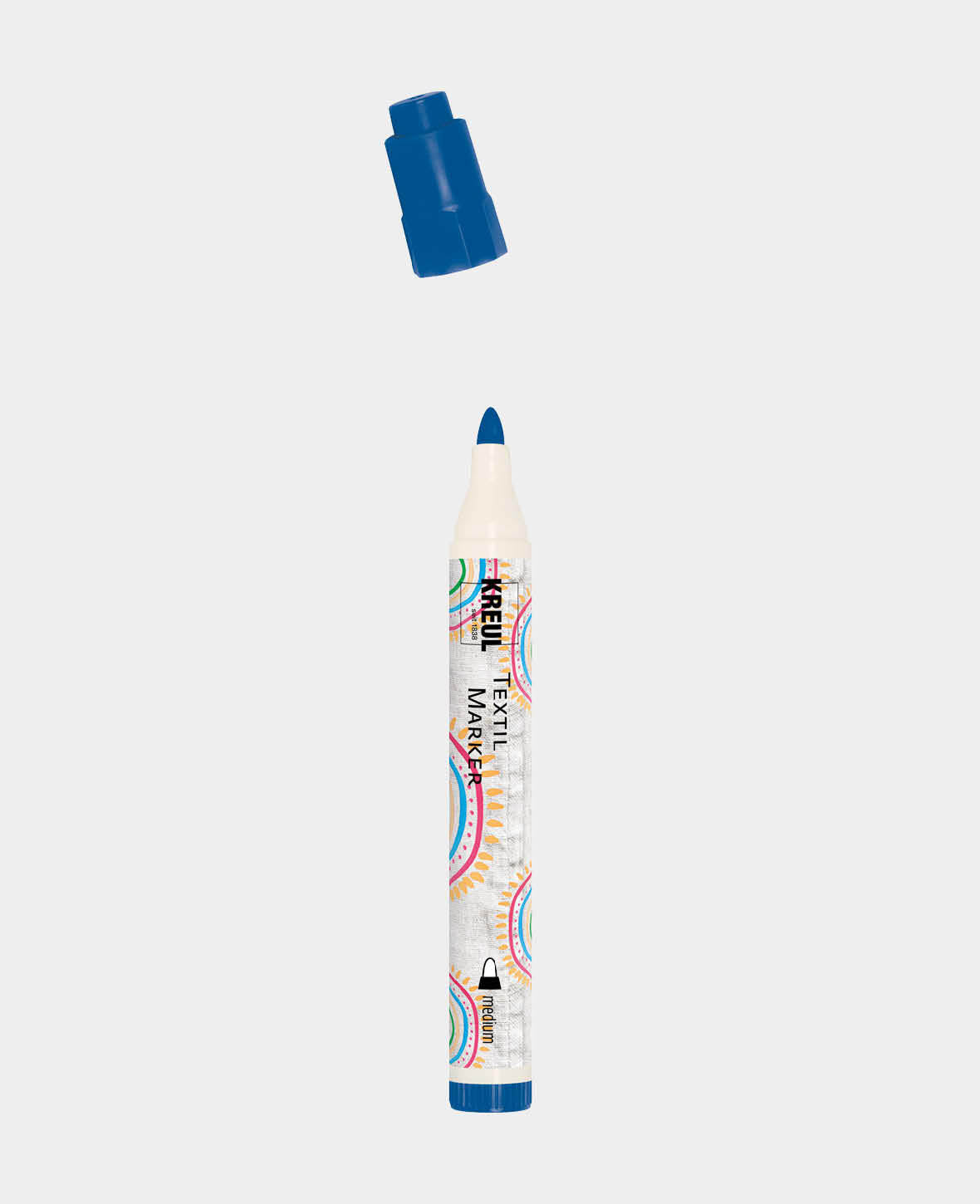 KREUL Javana texi mäx Sunny medium für helle Stoffe Blau
