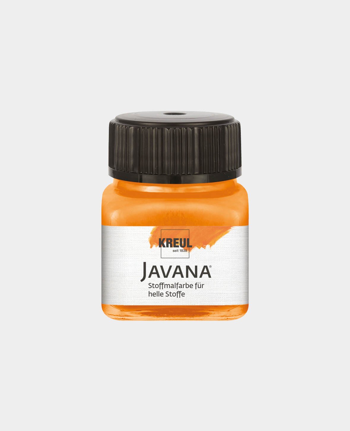 KREUL Javana Stoffmalfarbe für helle Stoffe Orange 20 ml