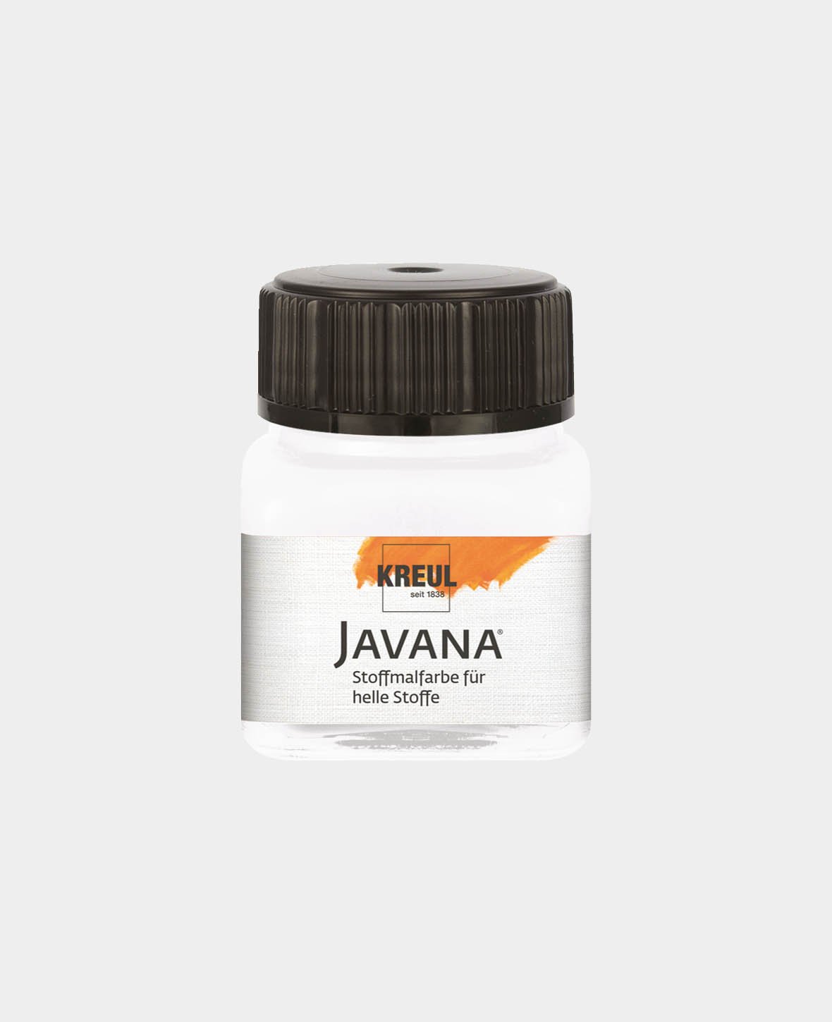 KREUL Javana Stoffmalfarbe für helle Stoffe Weiss 20 ml