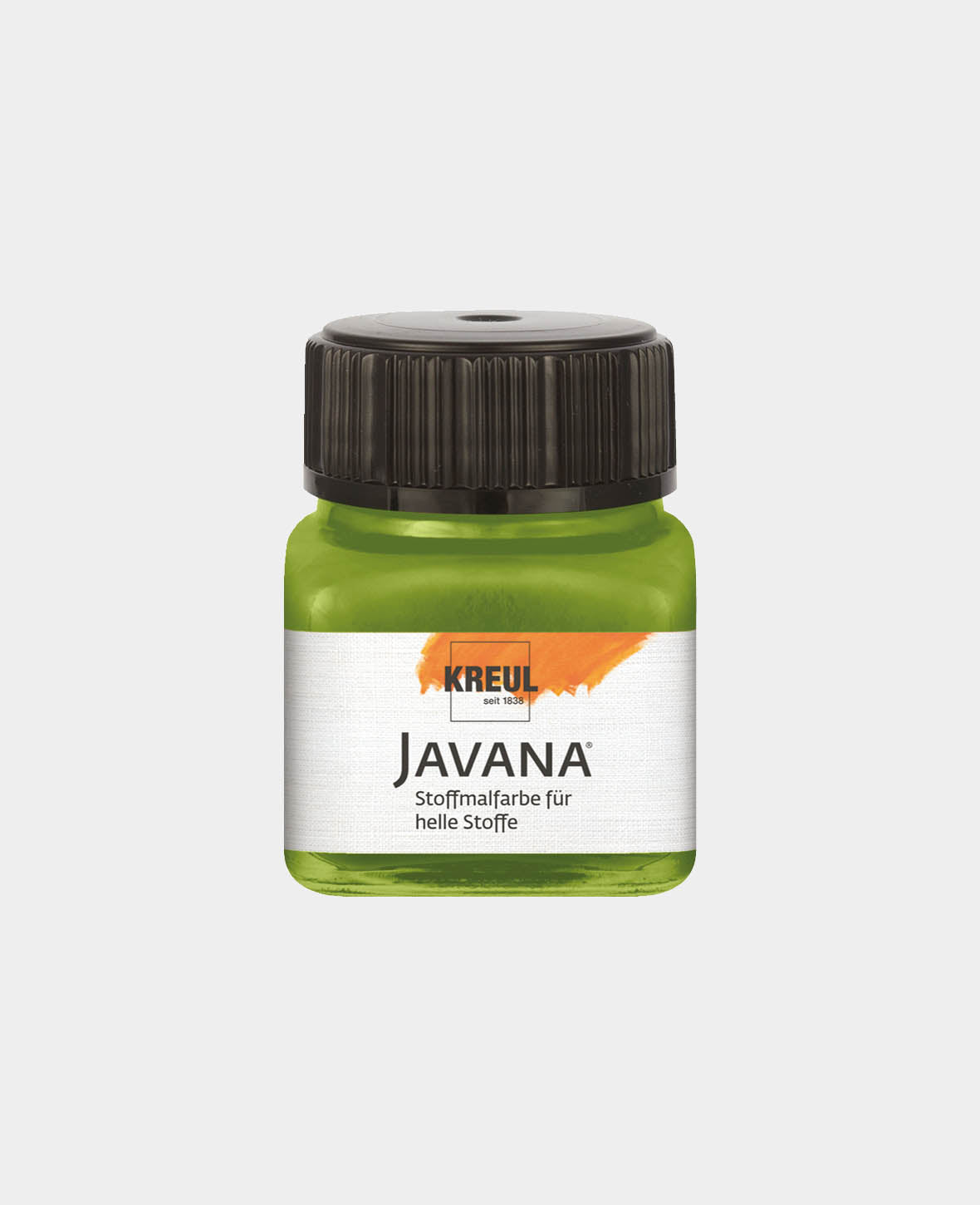 KREUL Javana Stoffmalfarbe für helle Stoffe Olivgrün 20 ml