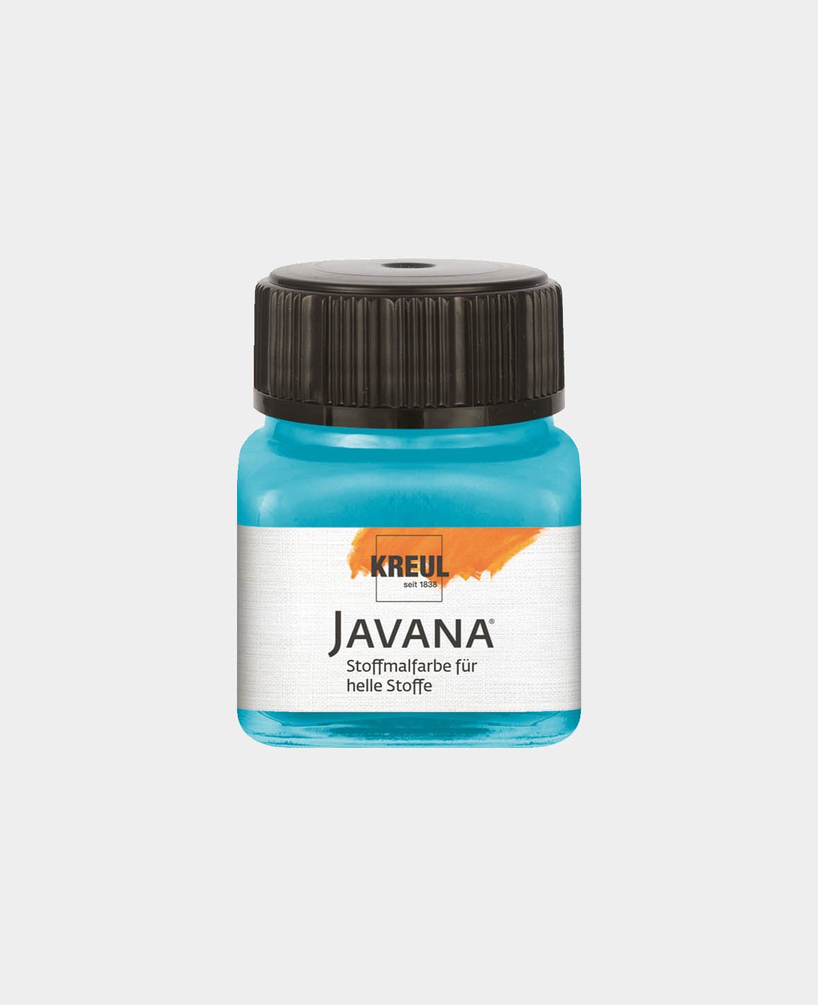 KREUL Javana Stoffmalfarbe für helle Stoffe Türkisblau 20 ml