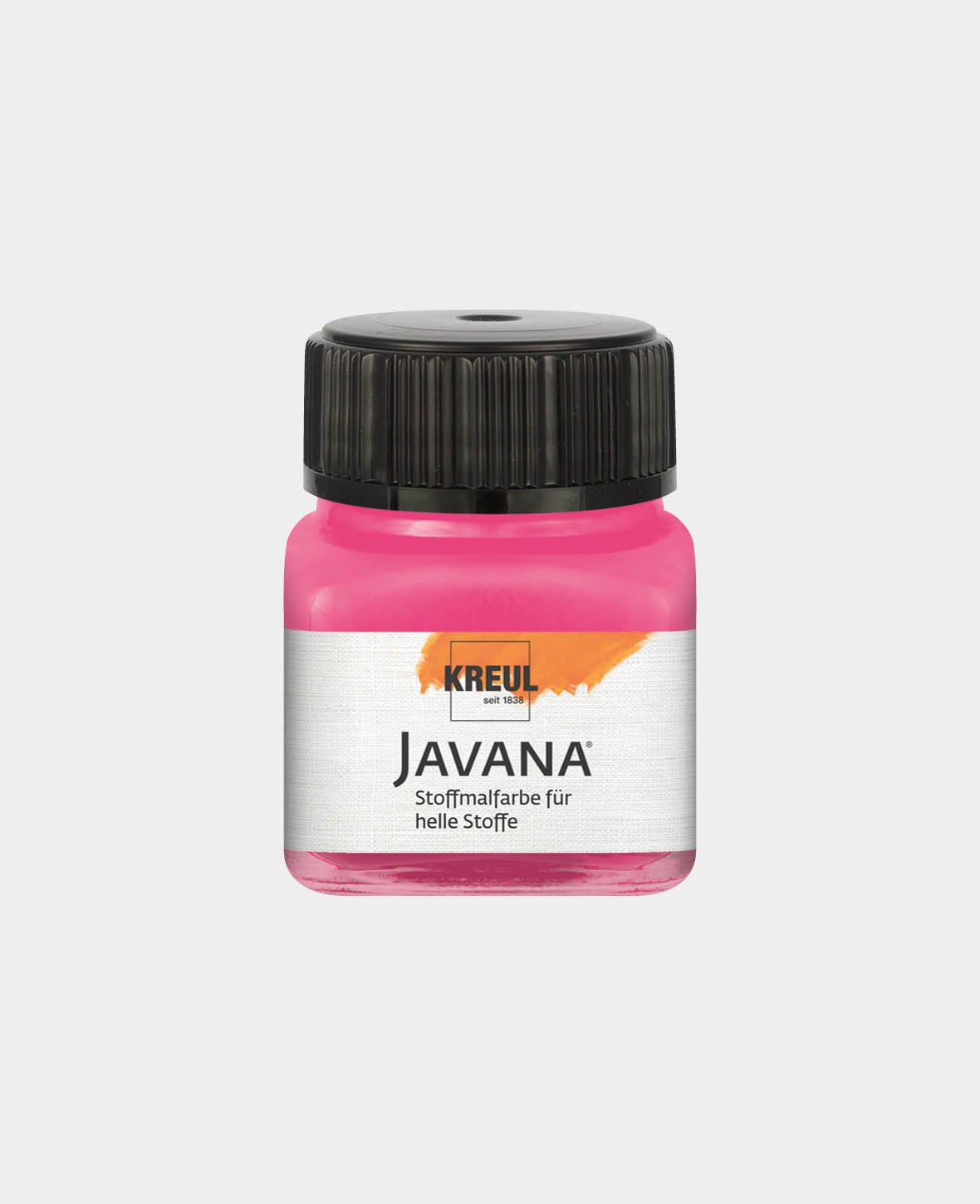 KREUL Javana Peinture textile pour tissus clairs Rose 20 ml
