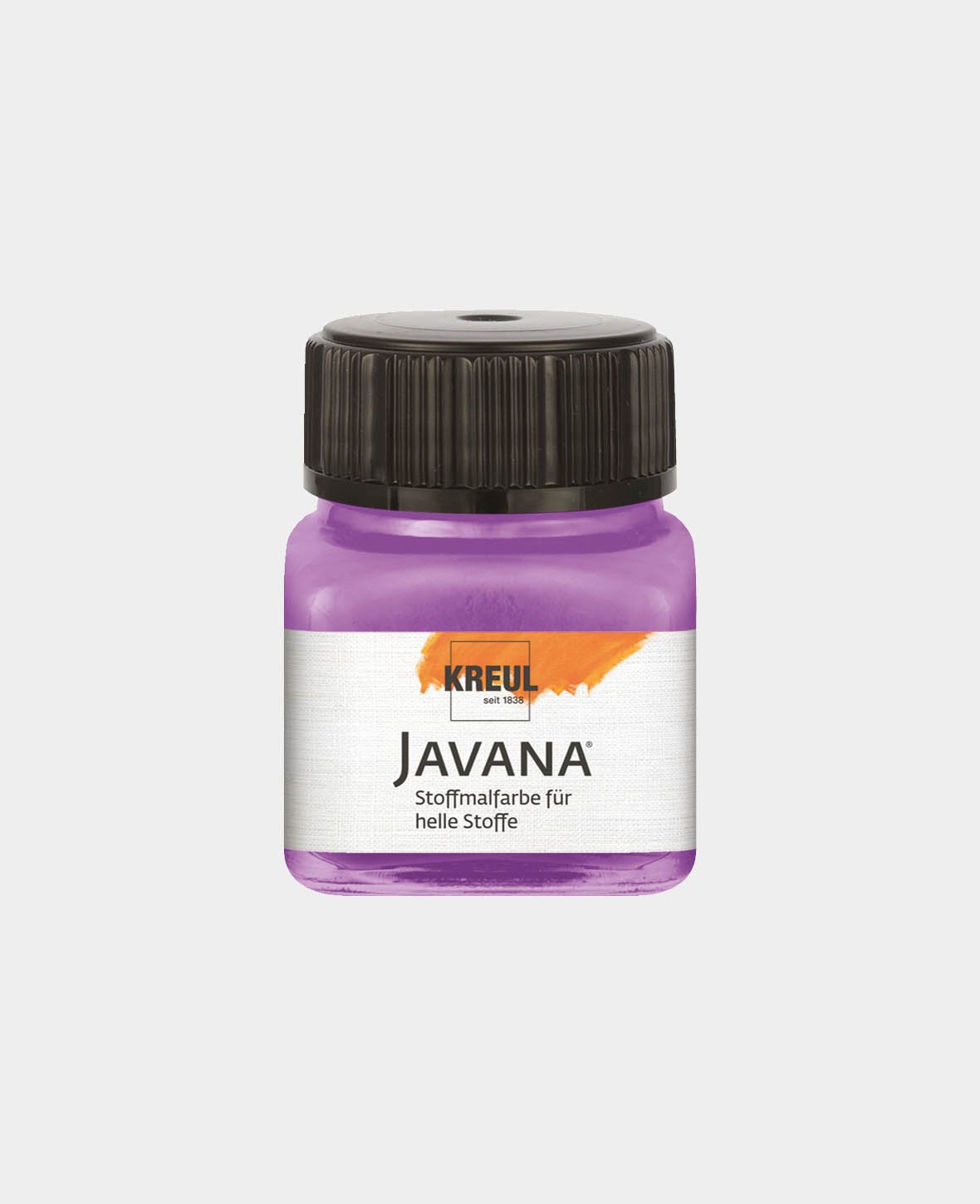KREUL Javana Stoffmalfarbe für helle Stoffe Flieder 20 ml