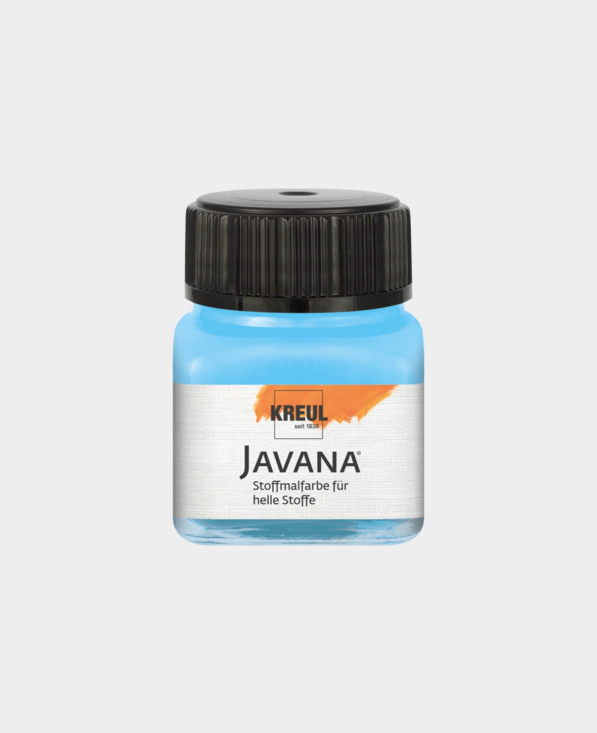 KREUL Javana Stoffmalfarbe für helle Stoffe Hellblau 20 ml
