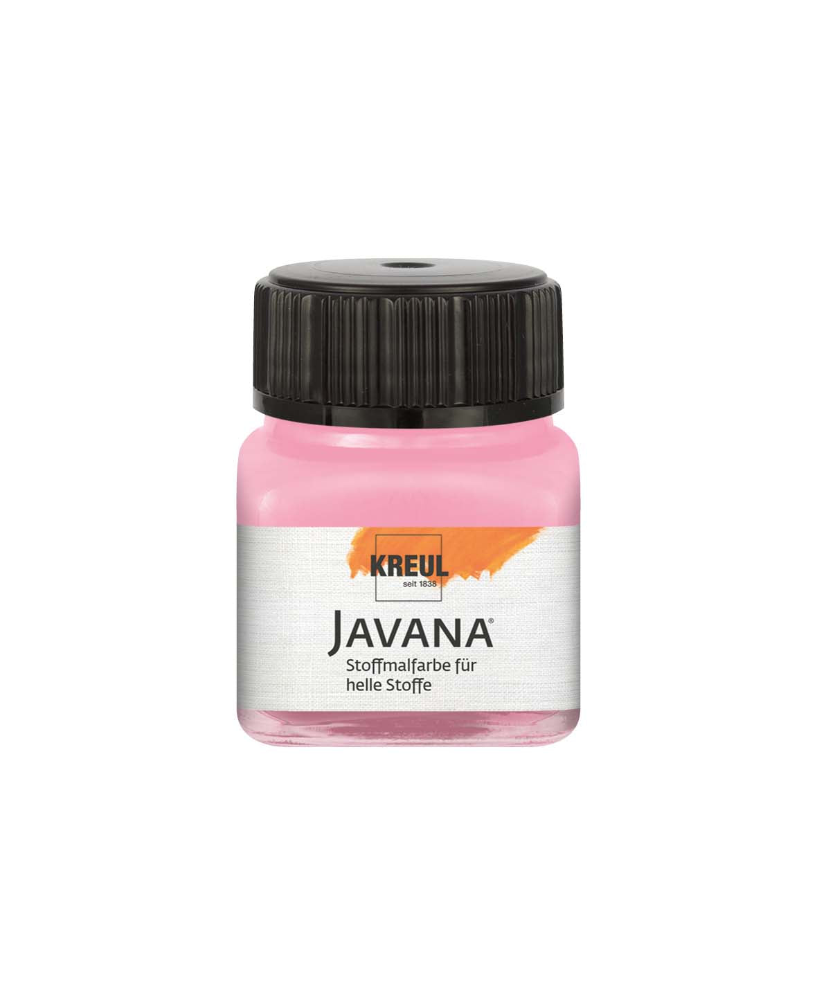 KREUL Javana Stoffmalfarbe für helle Stoffe Rosa 20 ml