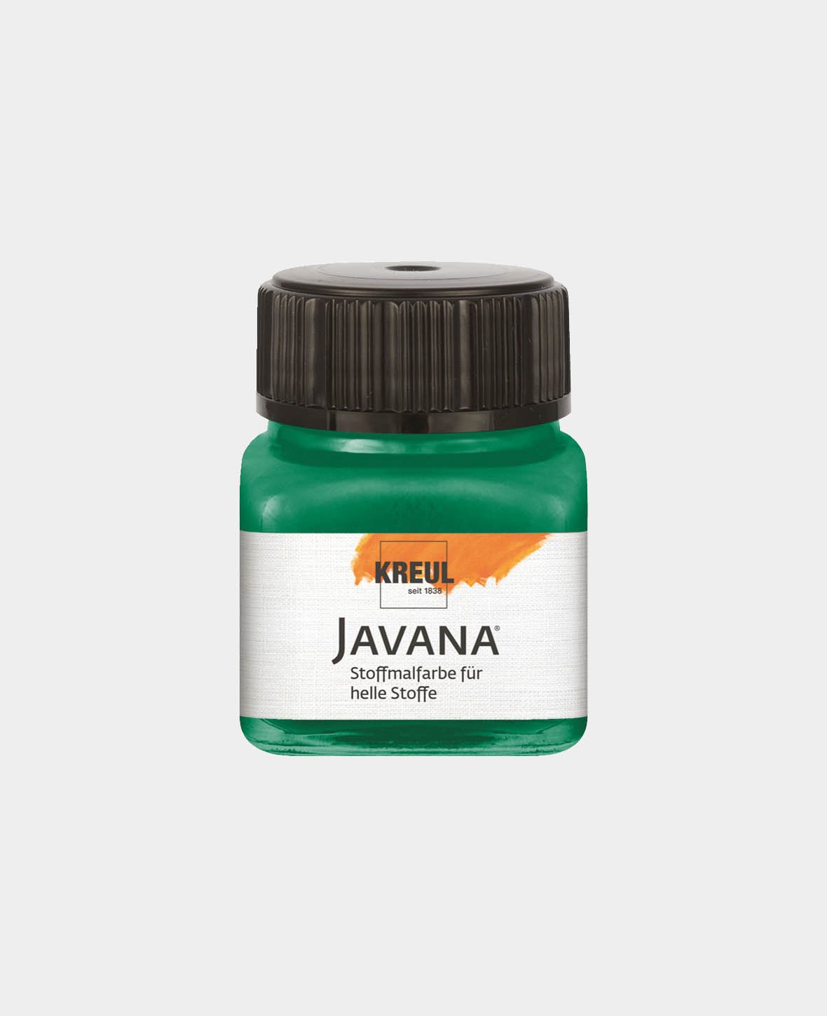 KREUL Javana Stoffmalfarbe für helle Stoffe Dunkelgrün 20 ml
