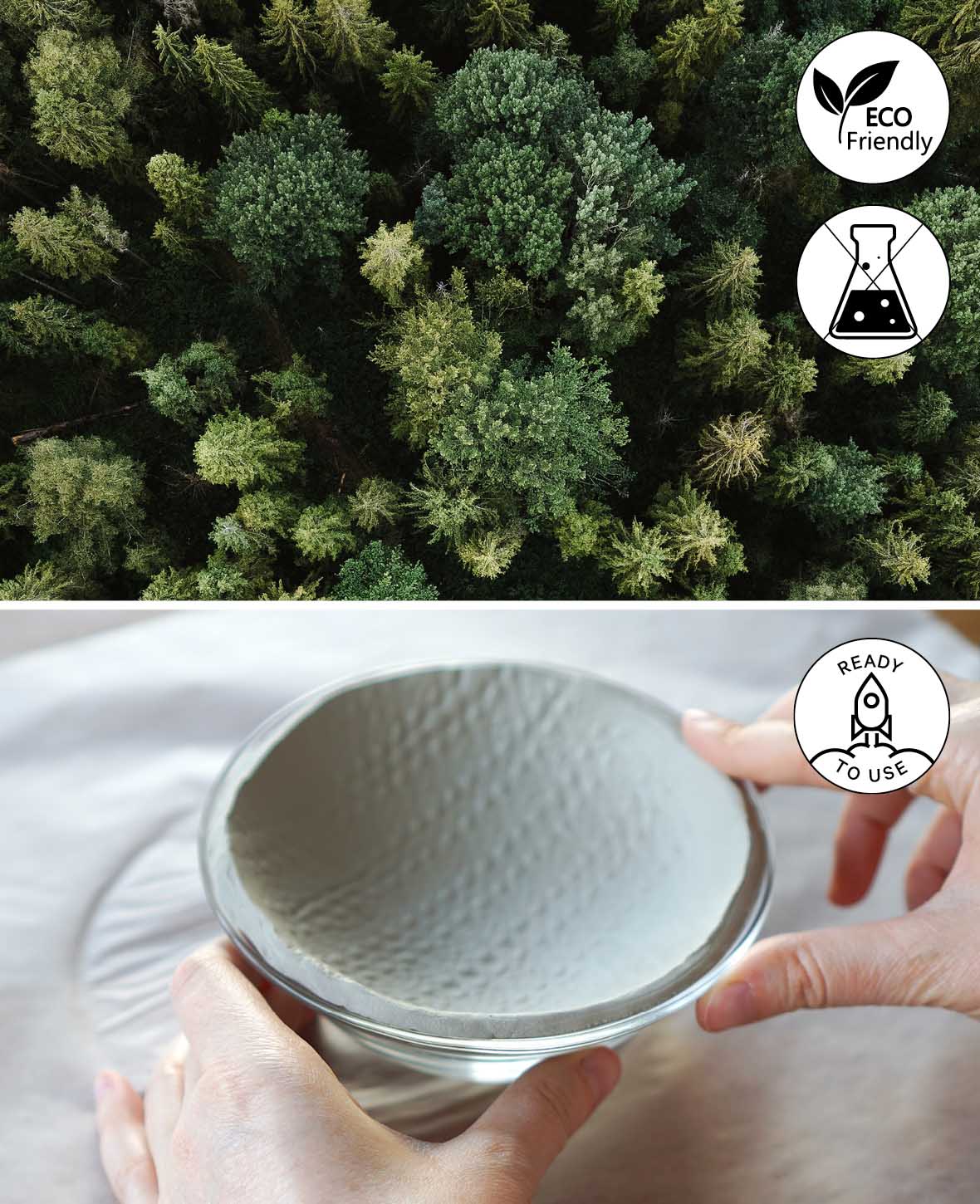 SIO-2 PLUS® Ton, 1 kg, Weiss, 1 Stk.