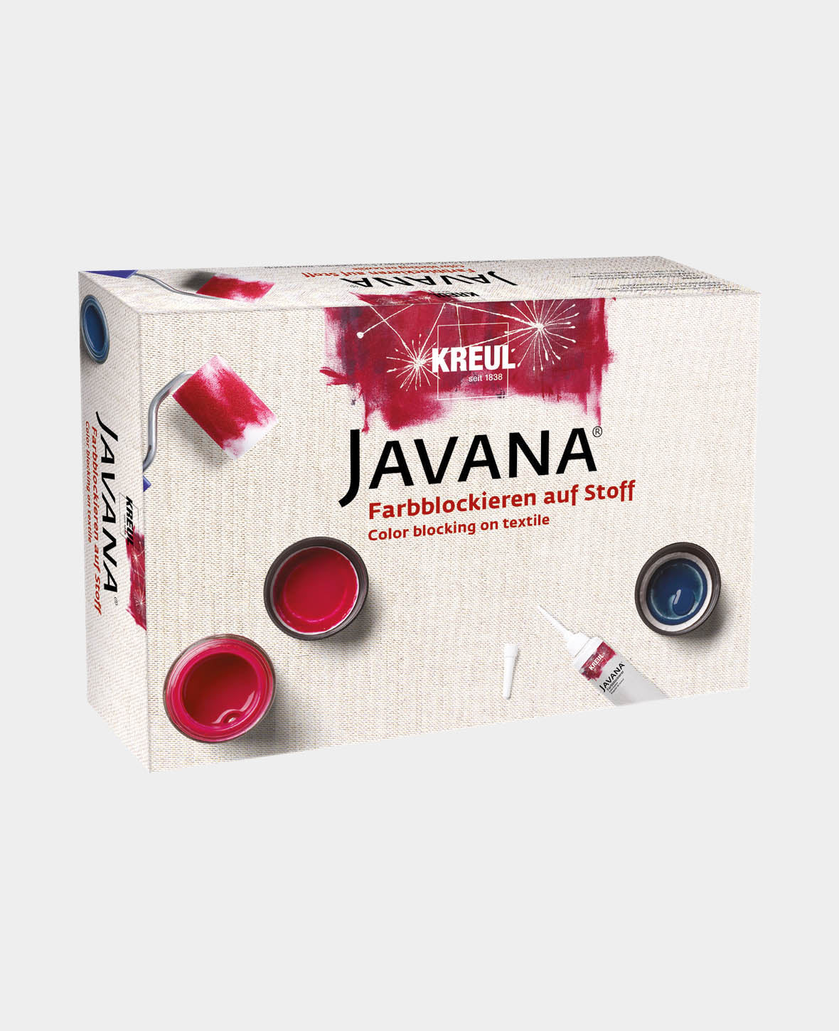 KREUL Javana Farbblockieren auf Stoff Set