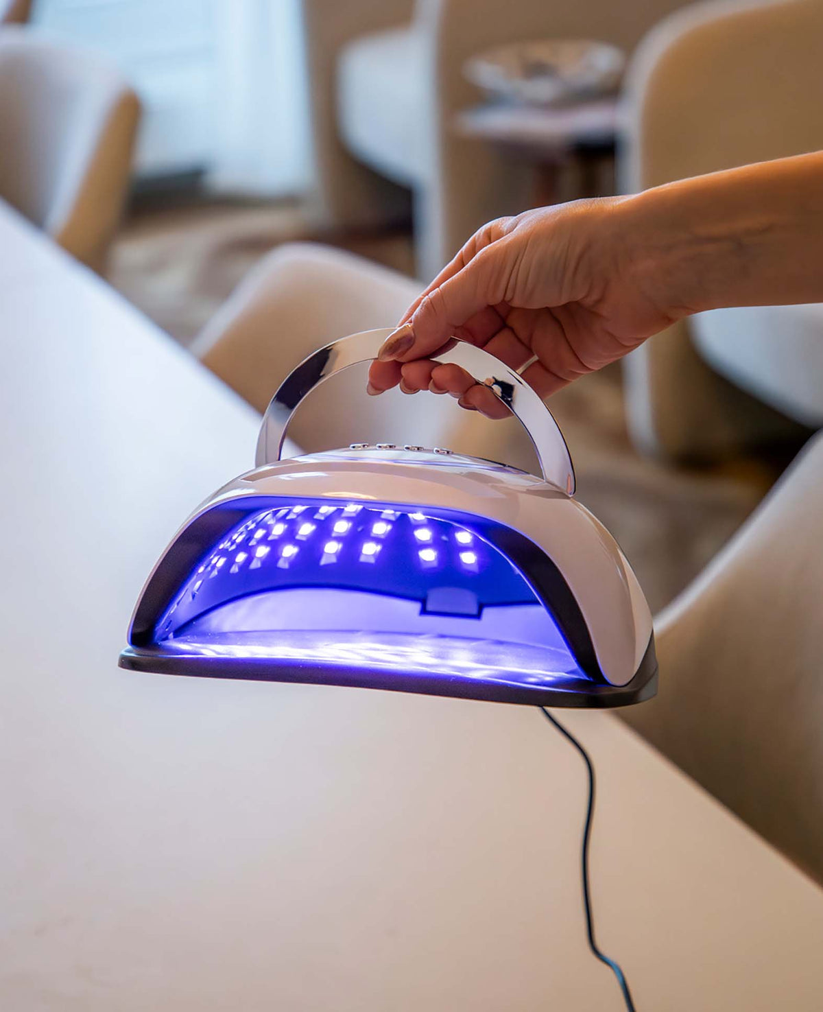 (120W) LED UV Nagellampe Nageltrockner Lichthärtungsgerät mit LED Disp