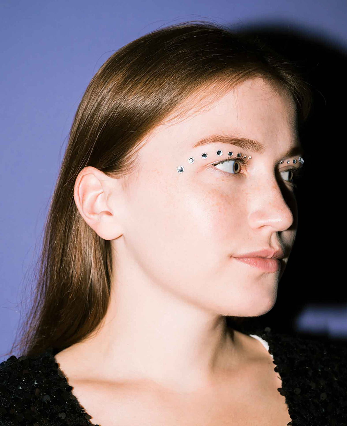 (220 Pcs Set) Rhinestone Festival Face and Body Stickers Self-Adhesive
