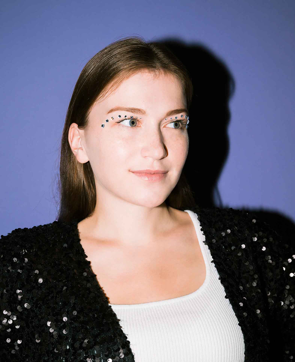 (Lot de 220) Strass autocollants pour visage et corps, festival