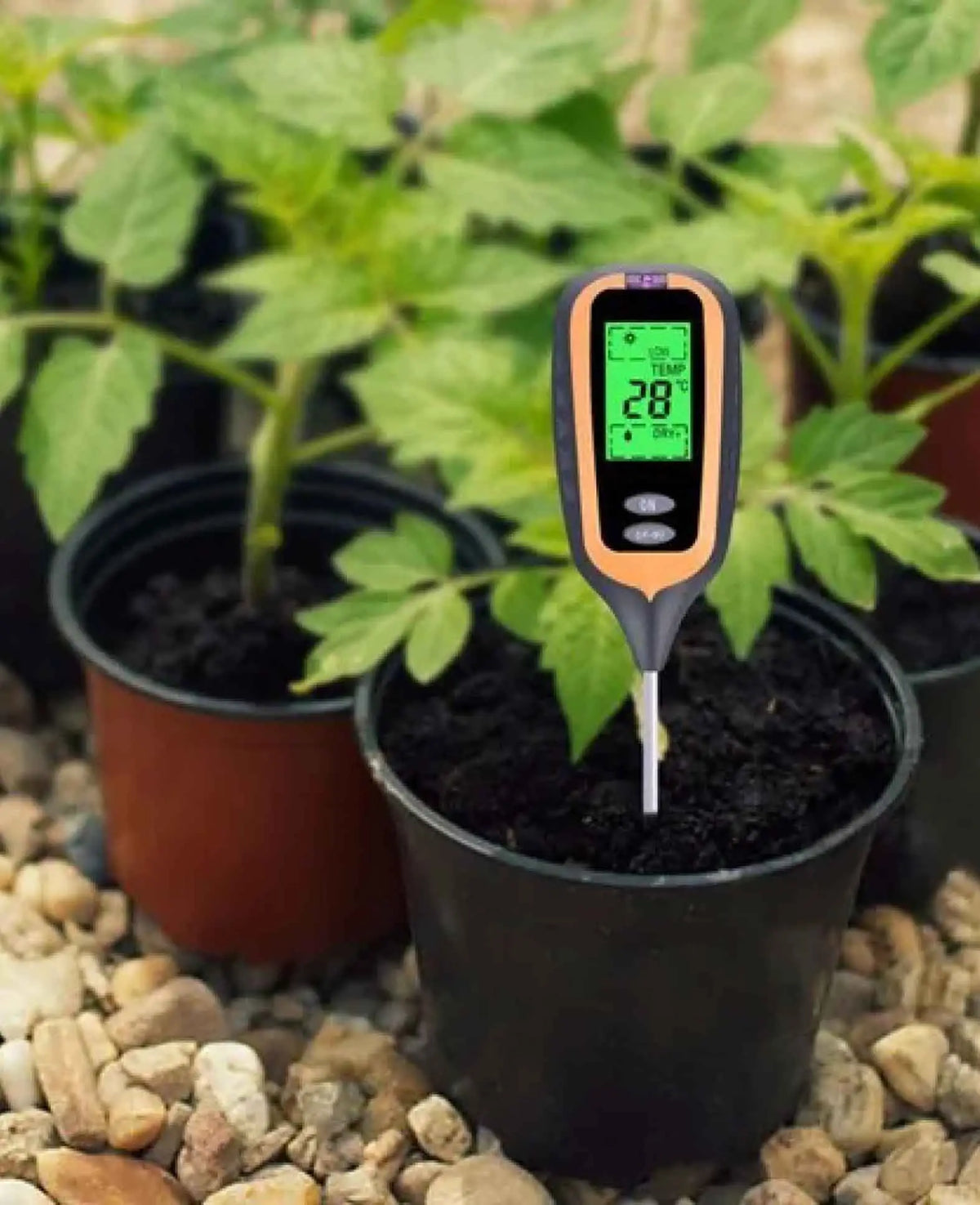 4-in-1 Soil Tester pH Meter Moisture Plant Soil Garden