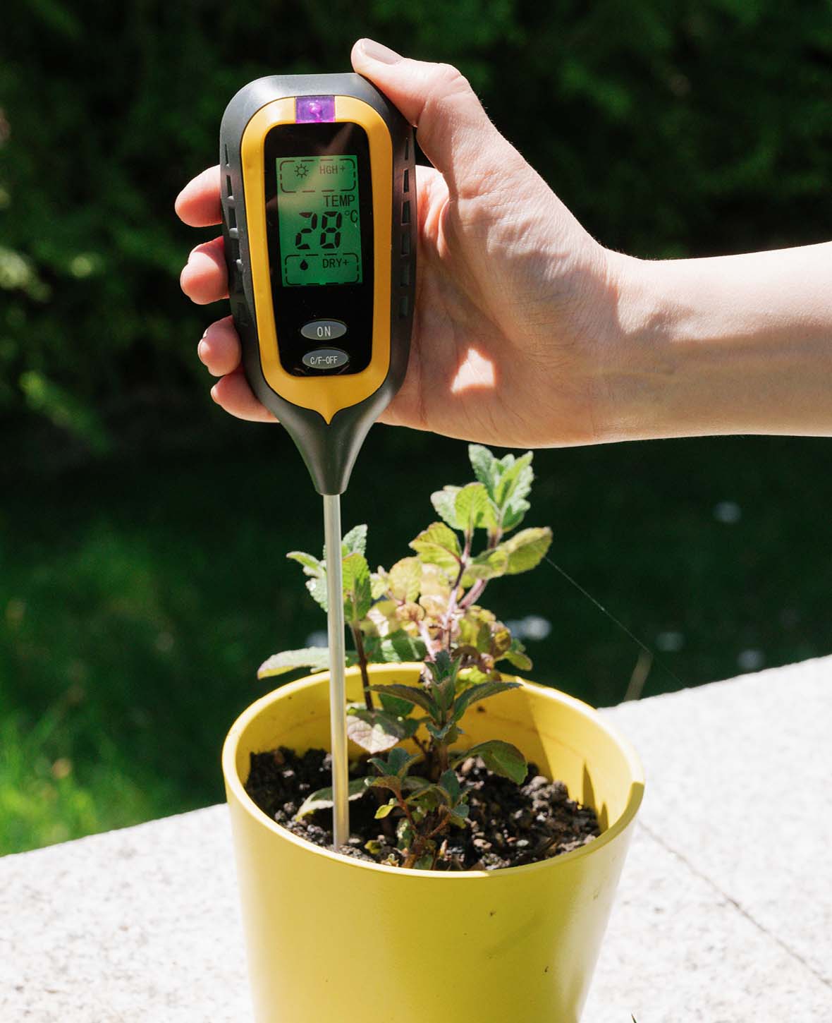 4-in-1 Soil Tester pH Meter Moisture Plant Soil Garden