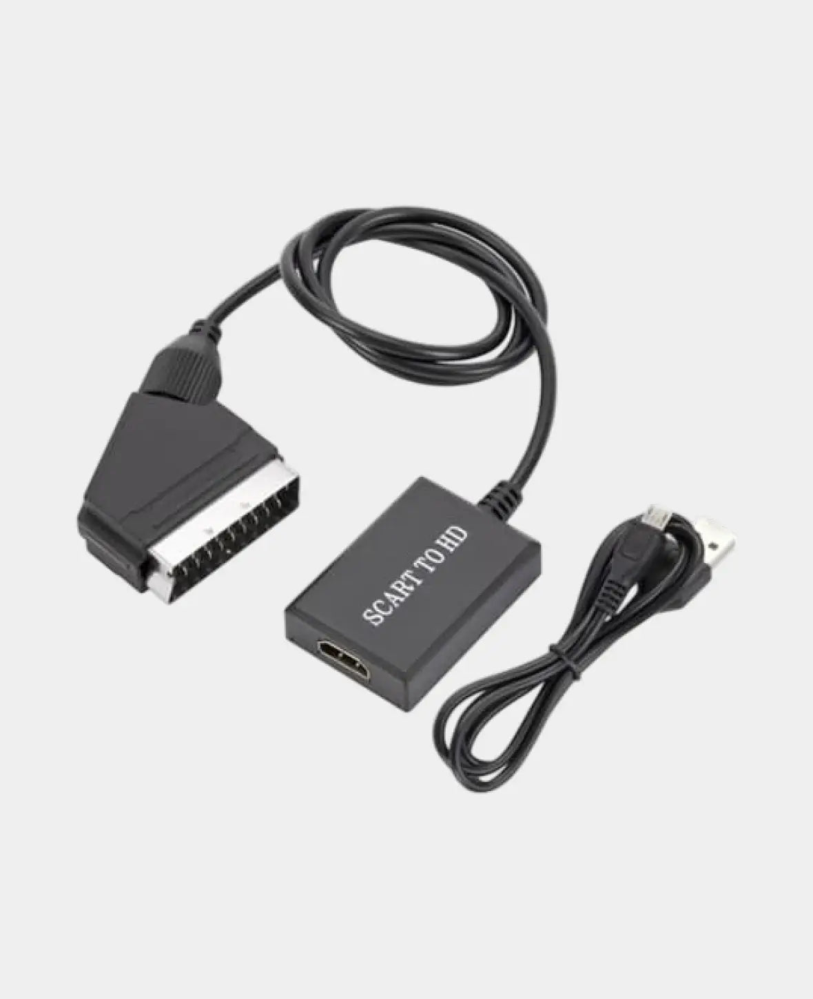 (70cm) SCART to HDMI 1080p FullHD Converter Adapter Cable for TV / PC