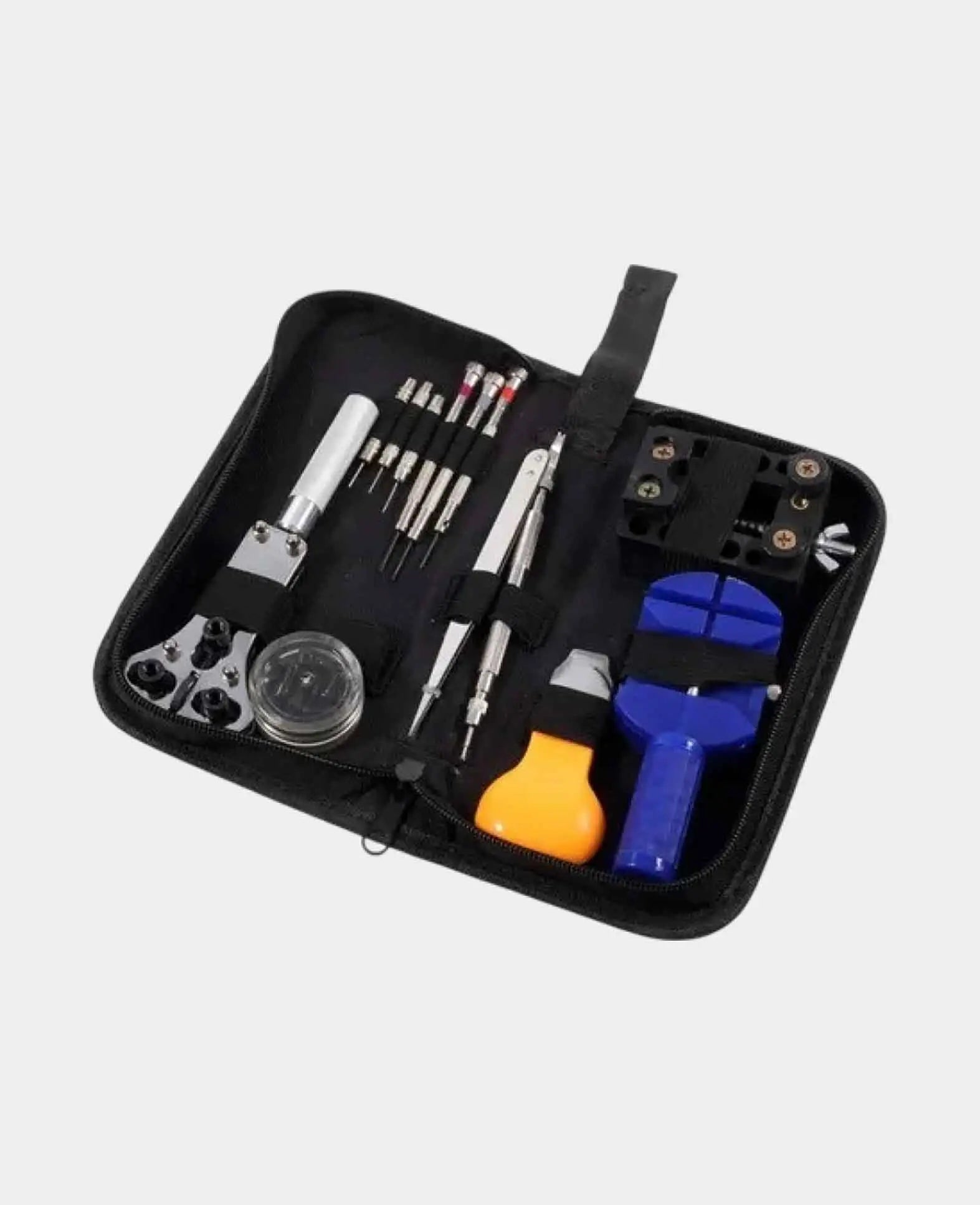 (13-tlg. Set) Universal Uhrenwerkzeug Set für Uhrenreparatur mit Pinze