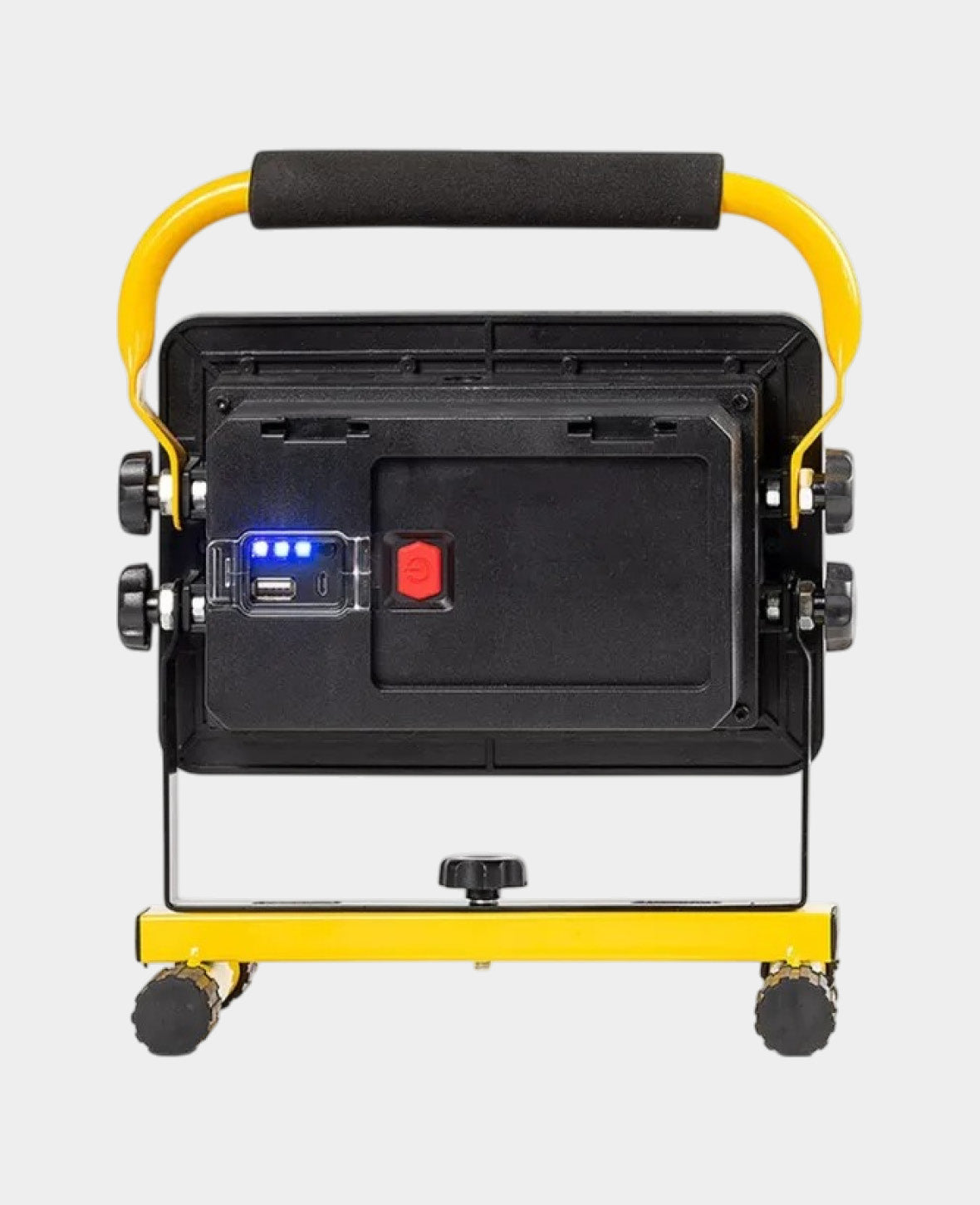 (5000Lumen) LED Handscheinwerfer Arbeitsleuchte Flutlicht + USB Powerb