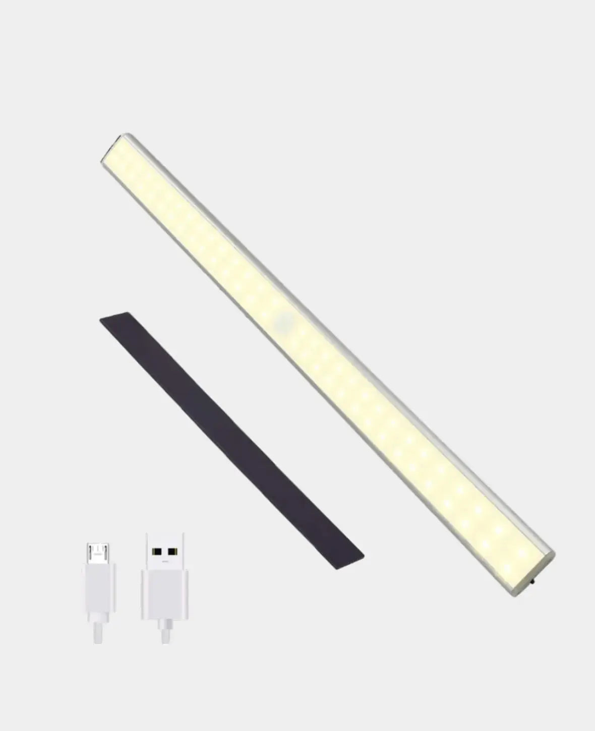 (40cm) 60 LED Light Bar Magnetic USB Light Cabinet Lighting