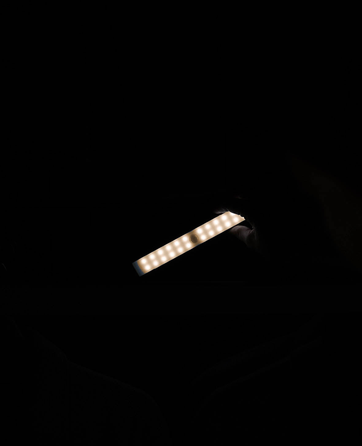 (19cm) 24 LED Light Strip Magnetic USB Lamp Cabinet Lighting