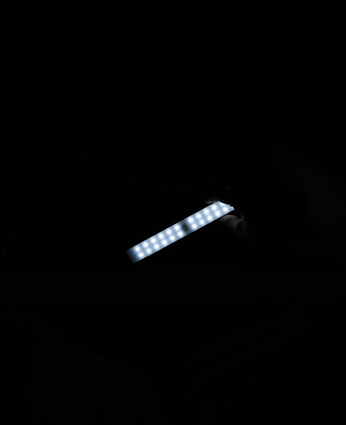 (19cm) 24 LED Light Strip Magnetic USB Lamp Cabinet Lighting