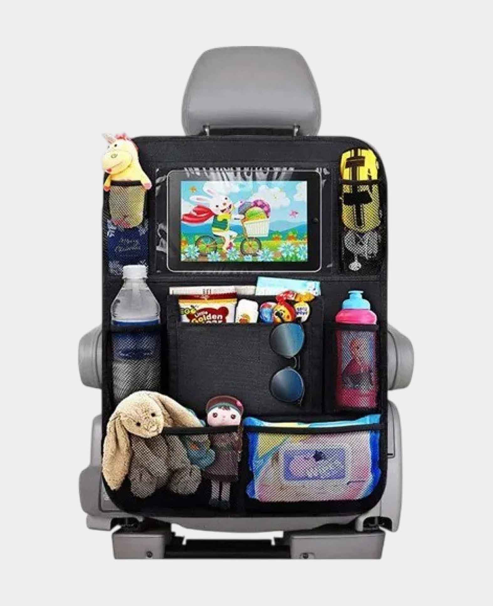 (61x42cm) Auto Sitz Aufbewahrungs Hänge Beutel Organizer Rücksitz