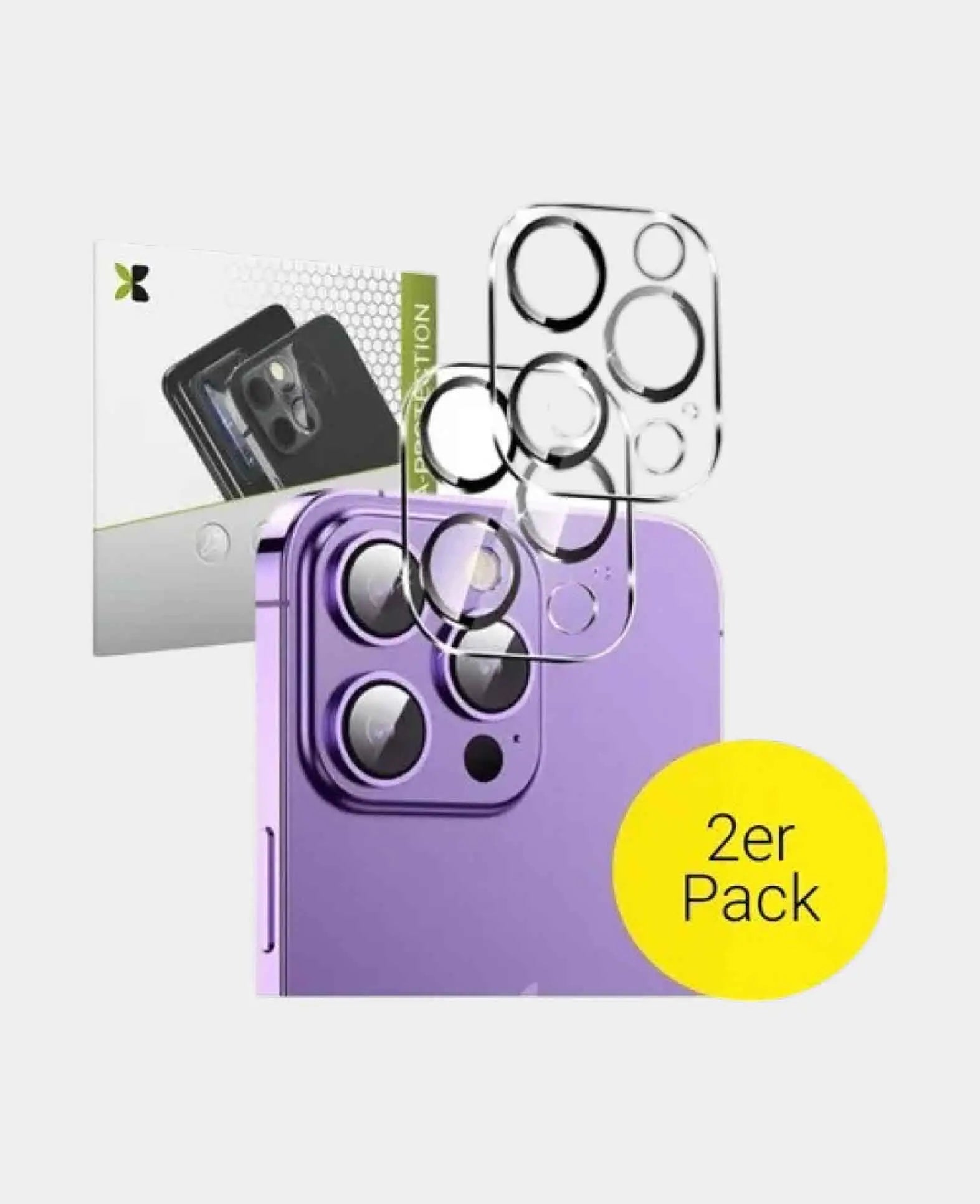 Apple Box - (Set of 2) iPhone 14 Pro / iPhone 14 Pro Max Camera Lens