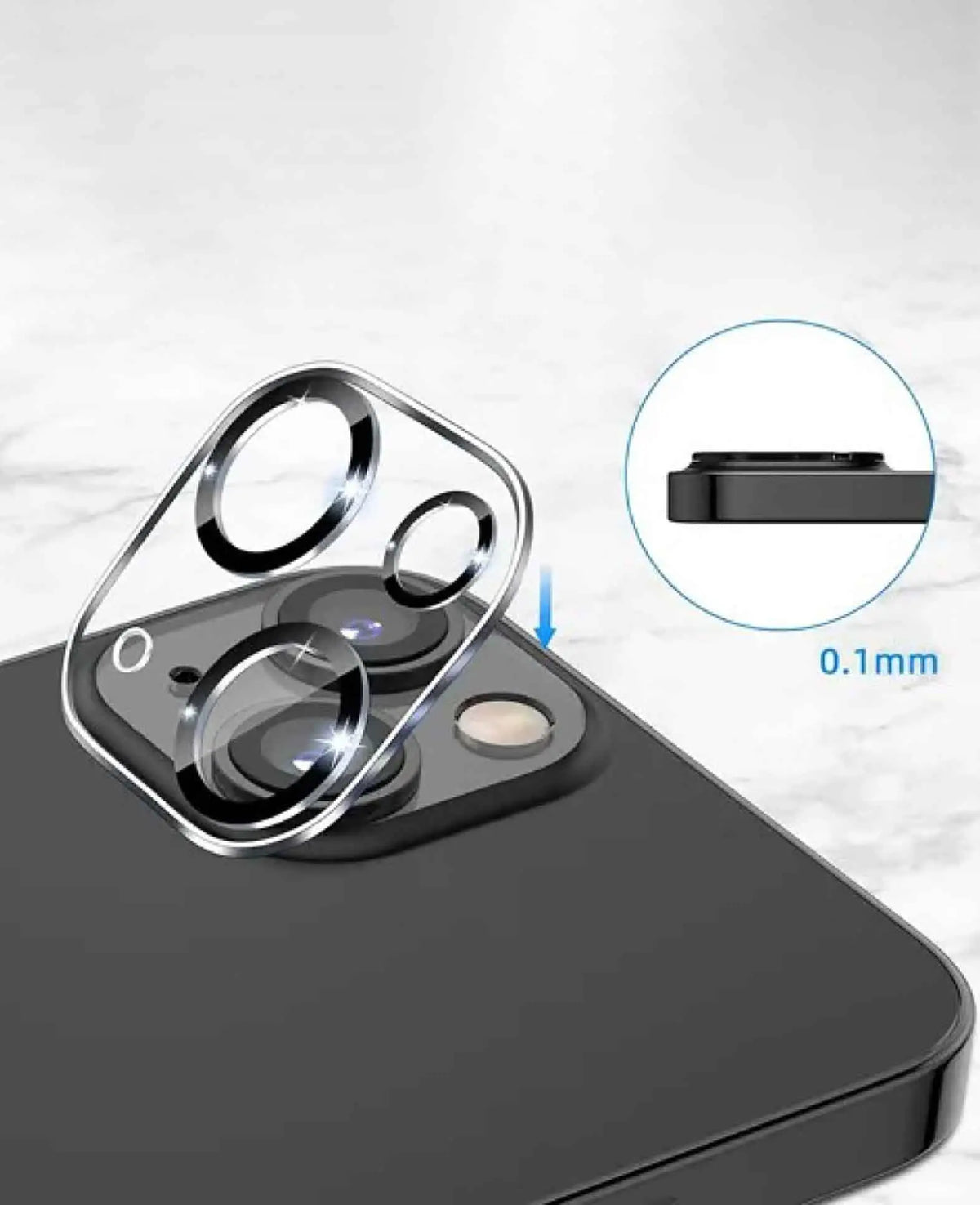 Apfelkiste - (2er Set) iPhone 14 / iPhone 14 Plus Kamera Objektiv Prot
