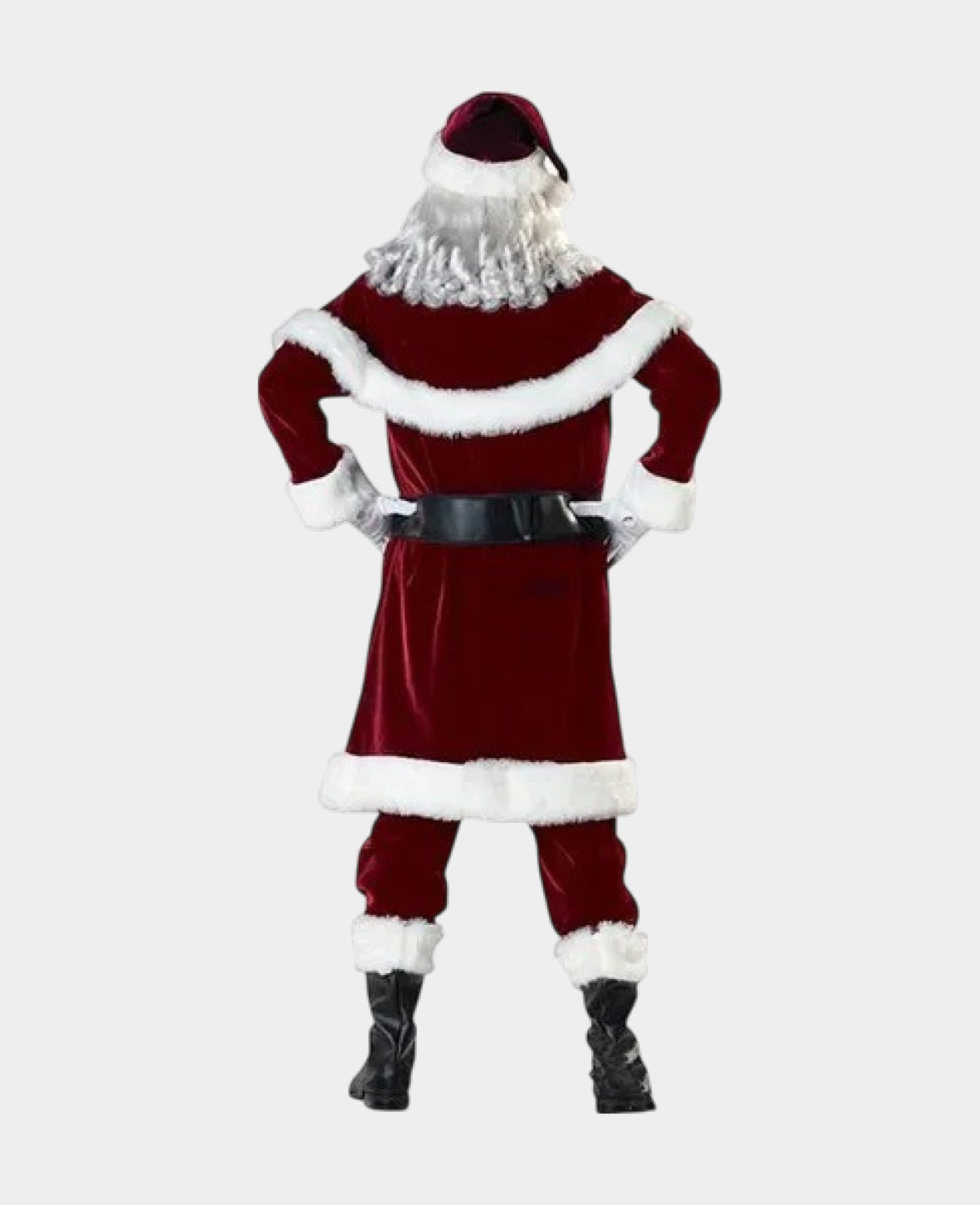 Christmas Erwachsenen Kostüm Weihnachtsmann Santa Clause, 175-180cm - Rot
