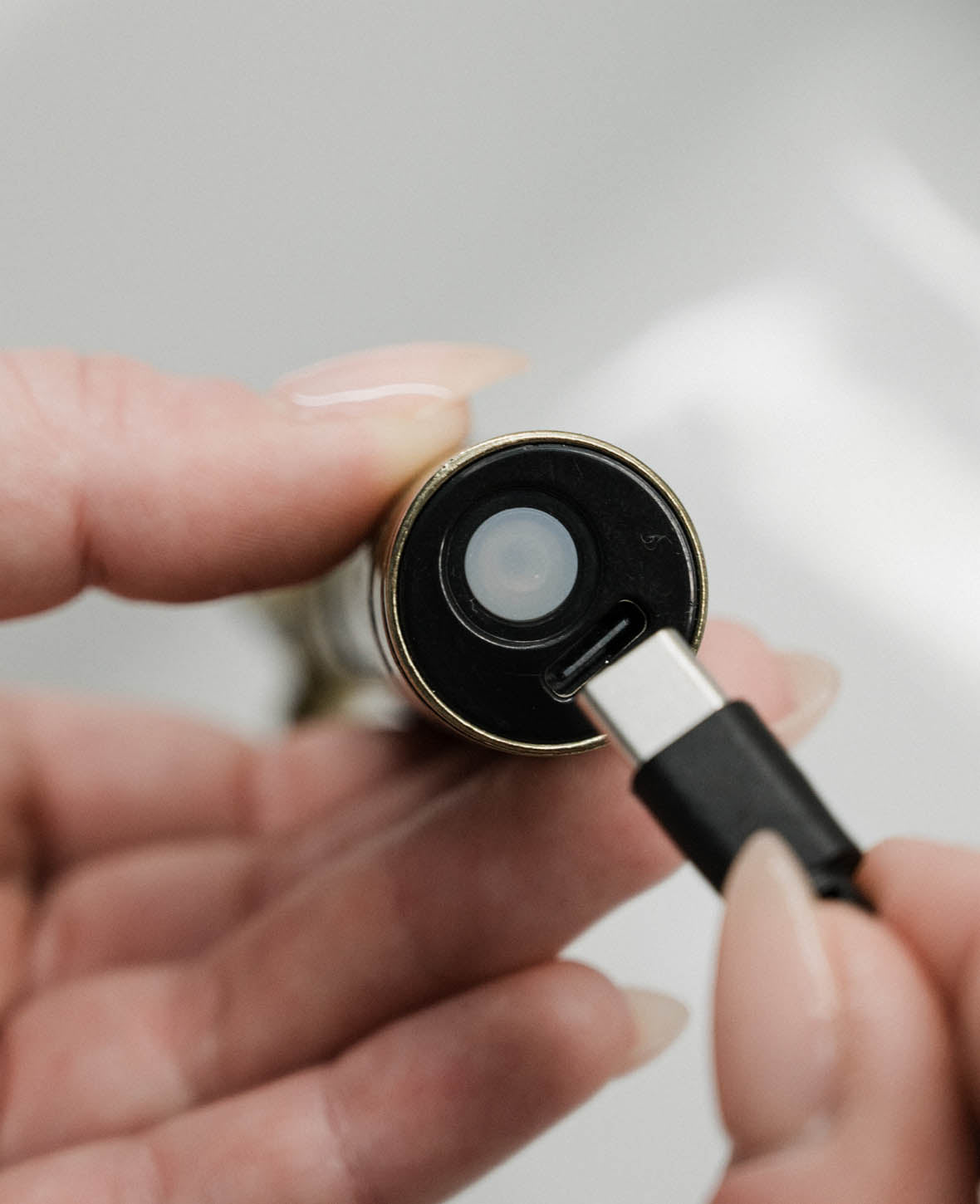 Elektrische Fast Charge USB Reise Haarschneide Maschine Akku Rasierapp