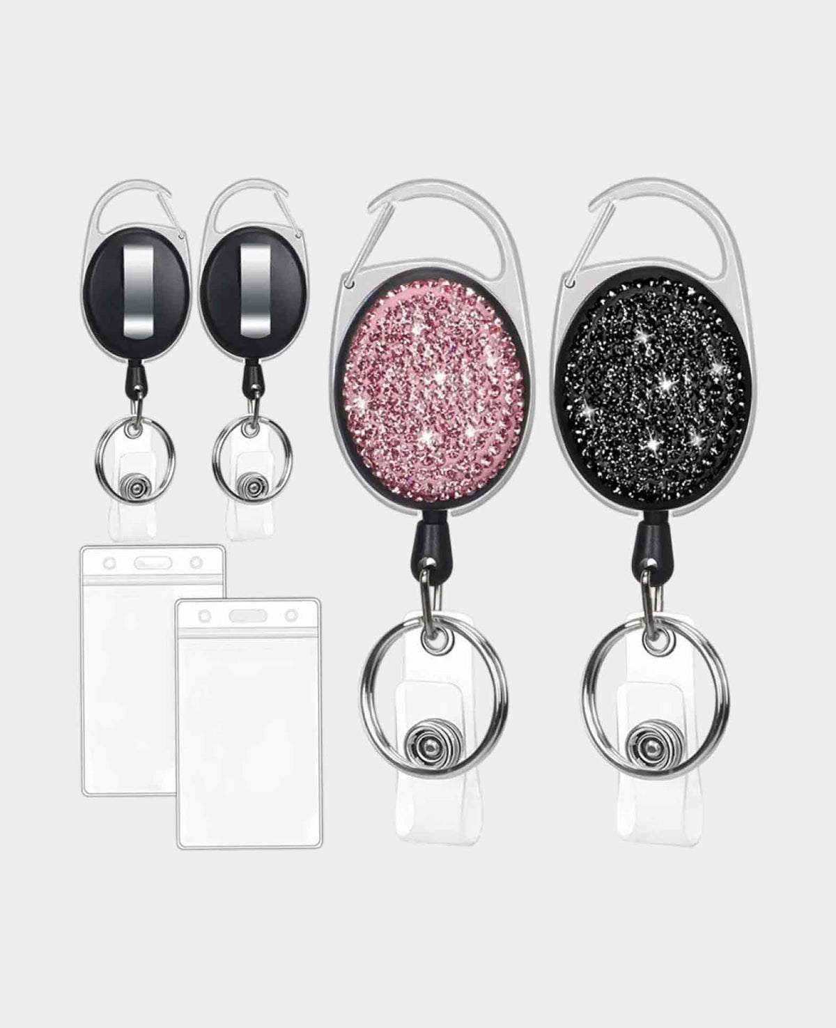 (2er Set) Anti-Lost Key-Bak Schlüsselanhänger mit