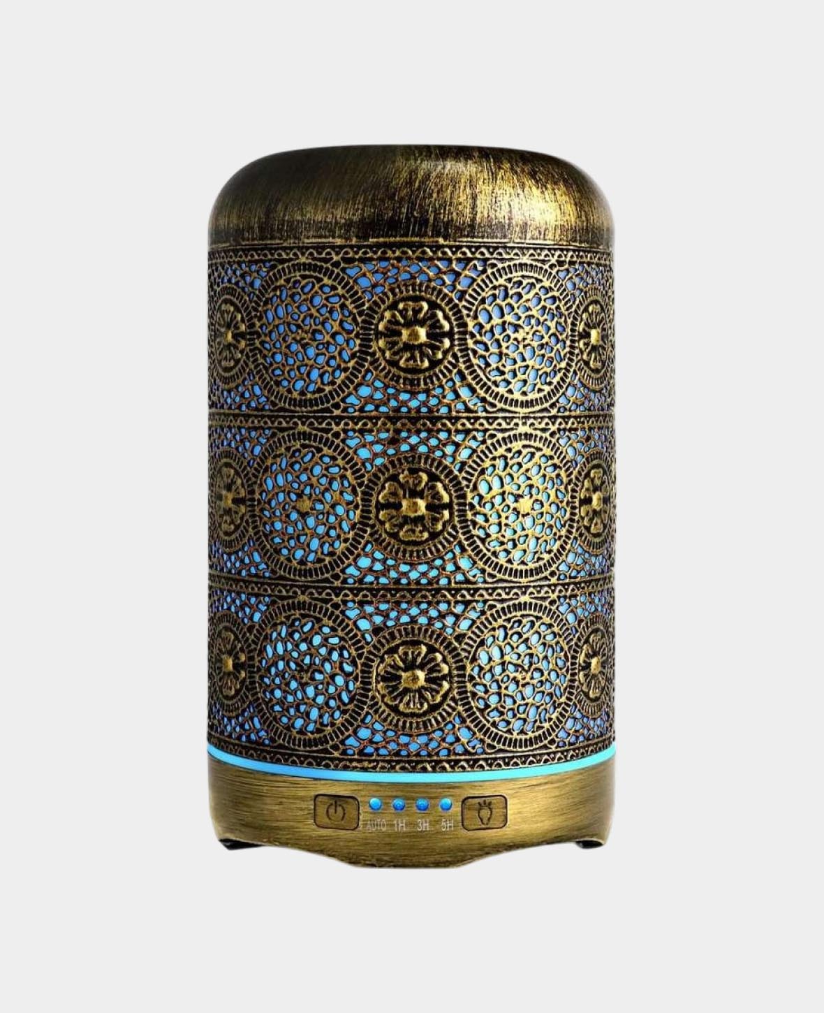 Orientalischer Luftbefeuchter Aroma Öl Diffuser mit LED Beleuchtung, 200ml